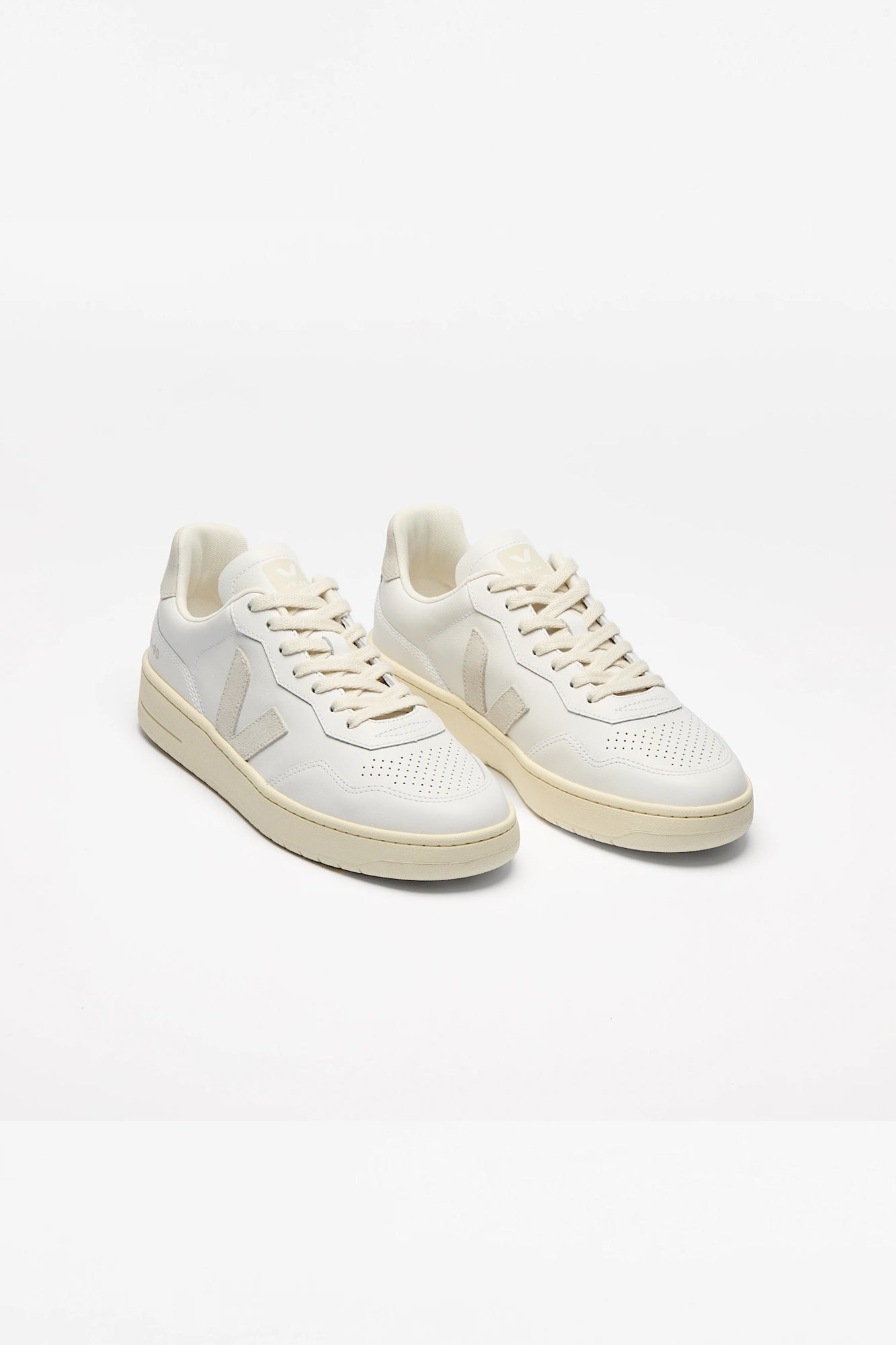 V-90 Leather White Natural Man