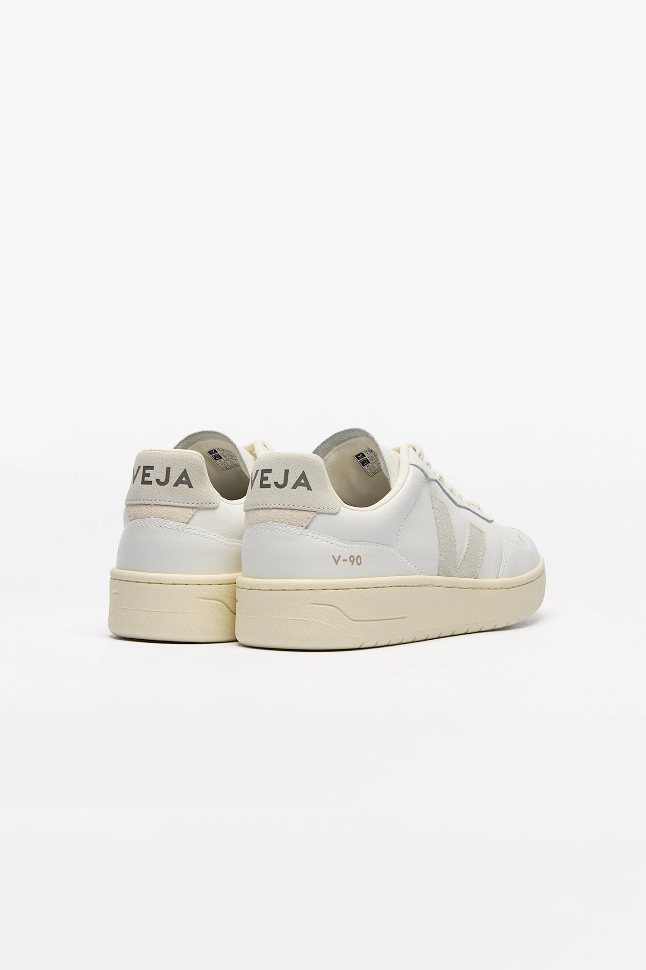 V-90 Leather White Natural Man