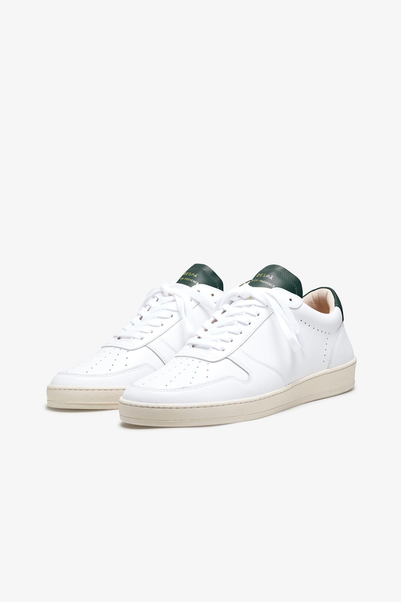 ZSP23 Apla Nappa White Dark Green