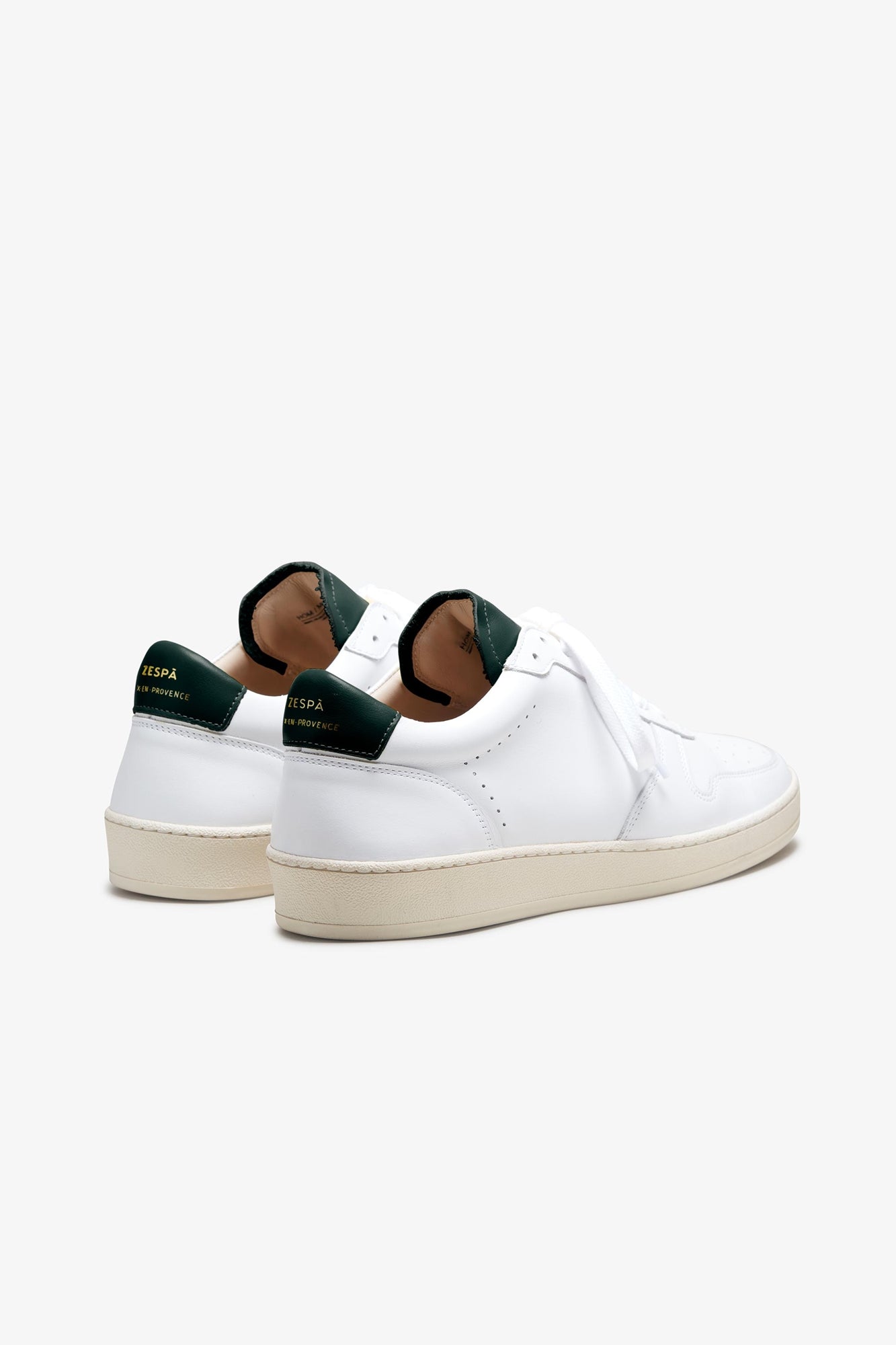 ZSP23 Apla Nappa White Dark Green