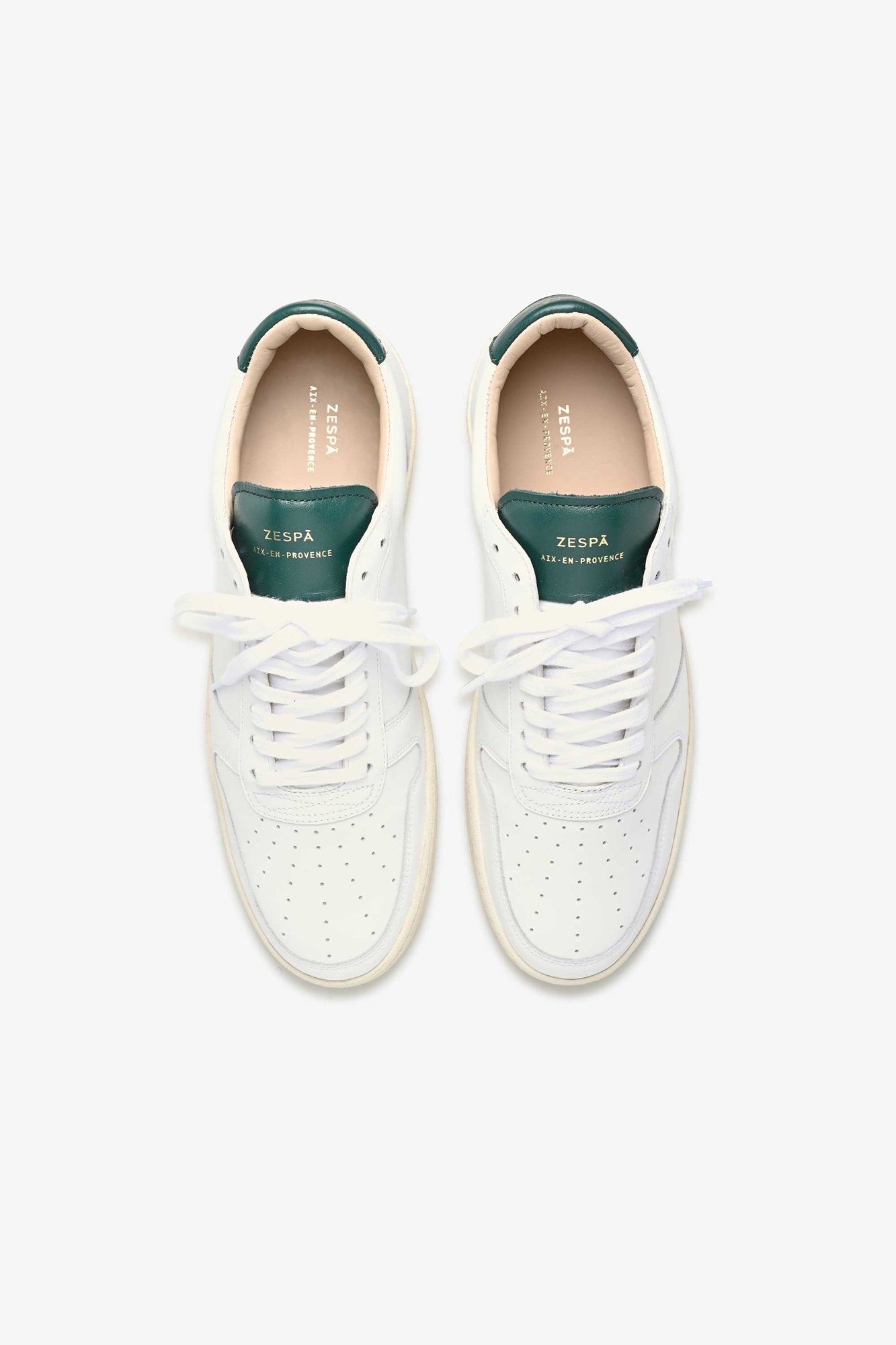 ZSP23 Apla Nappa White Dark Green
