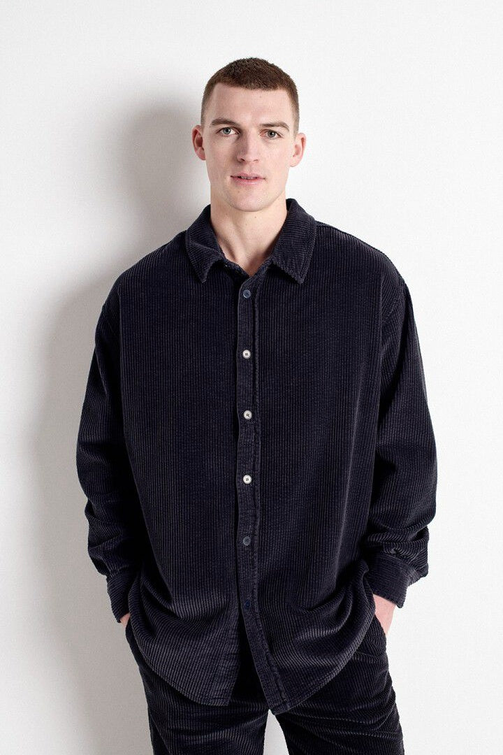 Padow Cord Shirt Carbone Vintage