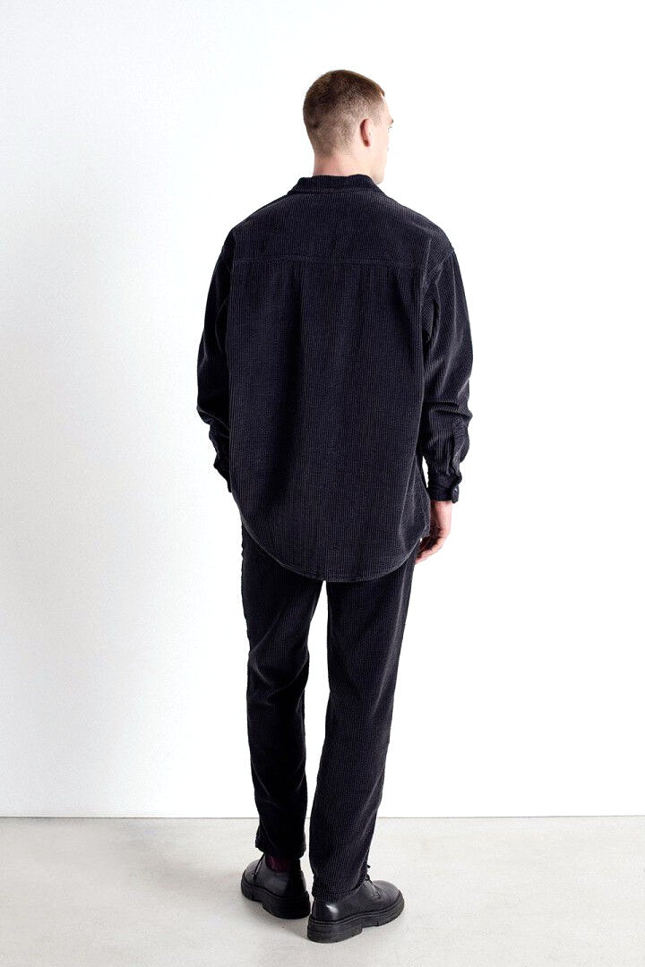 Padow Cord Shirt Carbone Vintage
