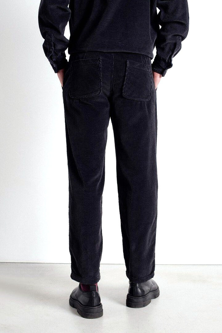 Padow Cord Joggers Carbone Vintage