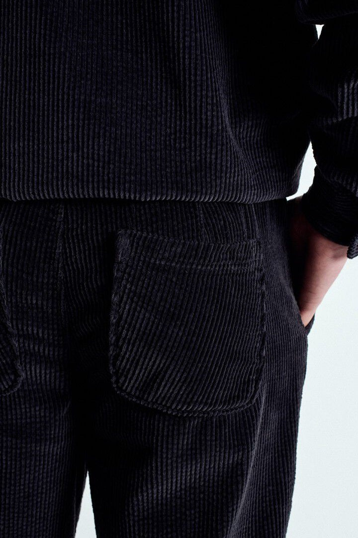 Padow Cord Joggers Carbone Vintage