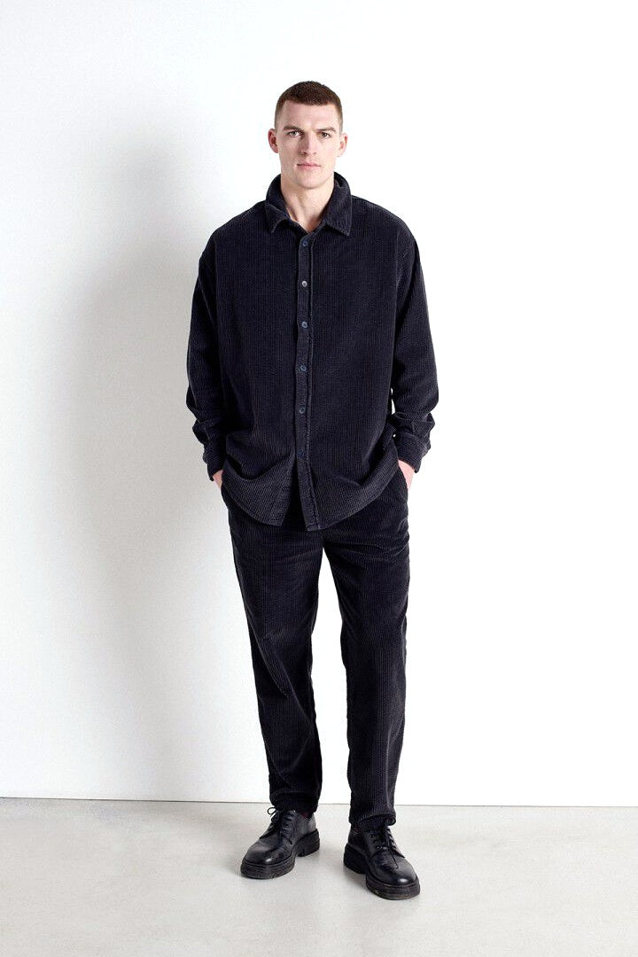 Padow Cord Joggers Carbone Vintage