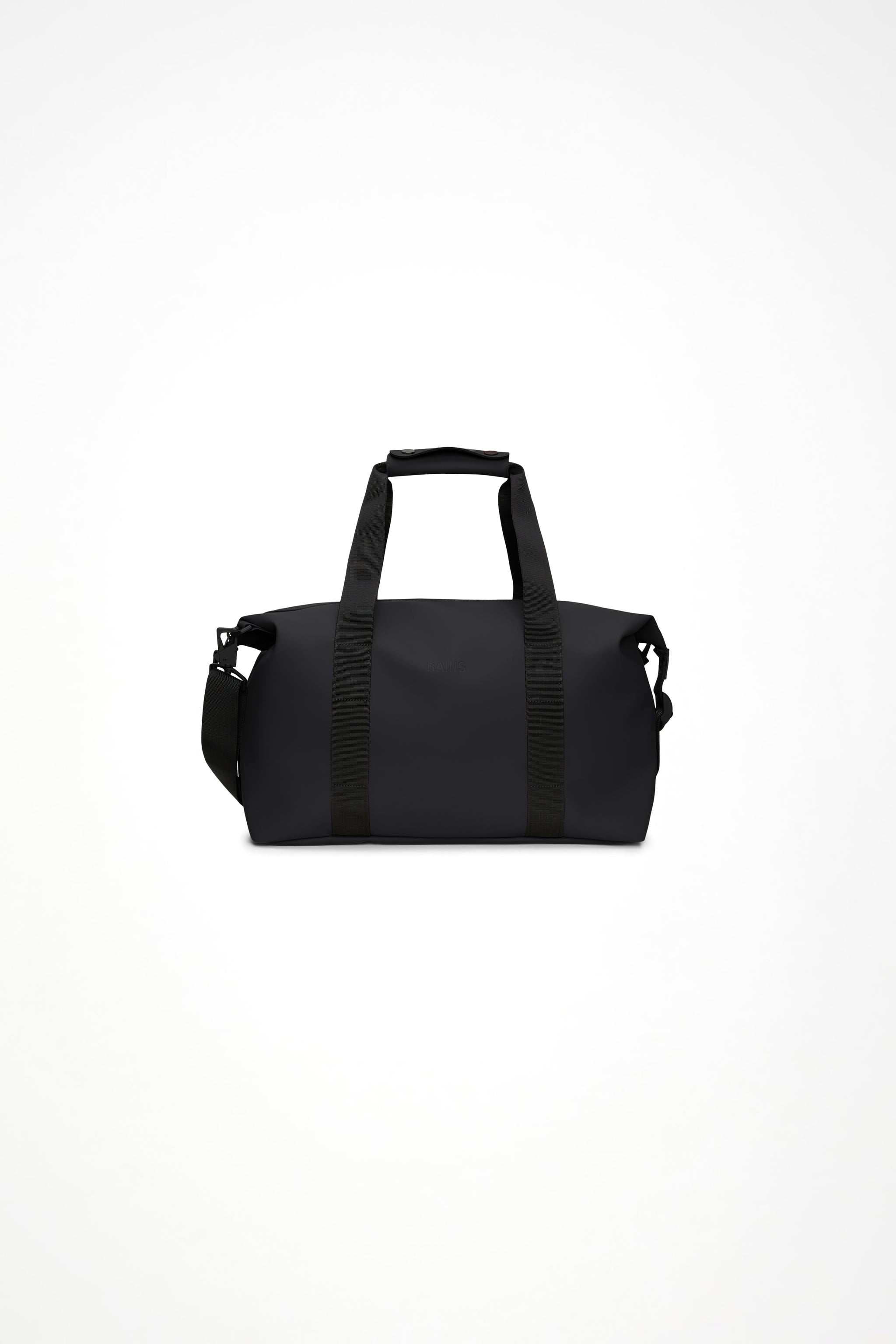 Rains Hilo Weekend Bag Small W3 Black | La Principal Shop