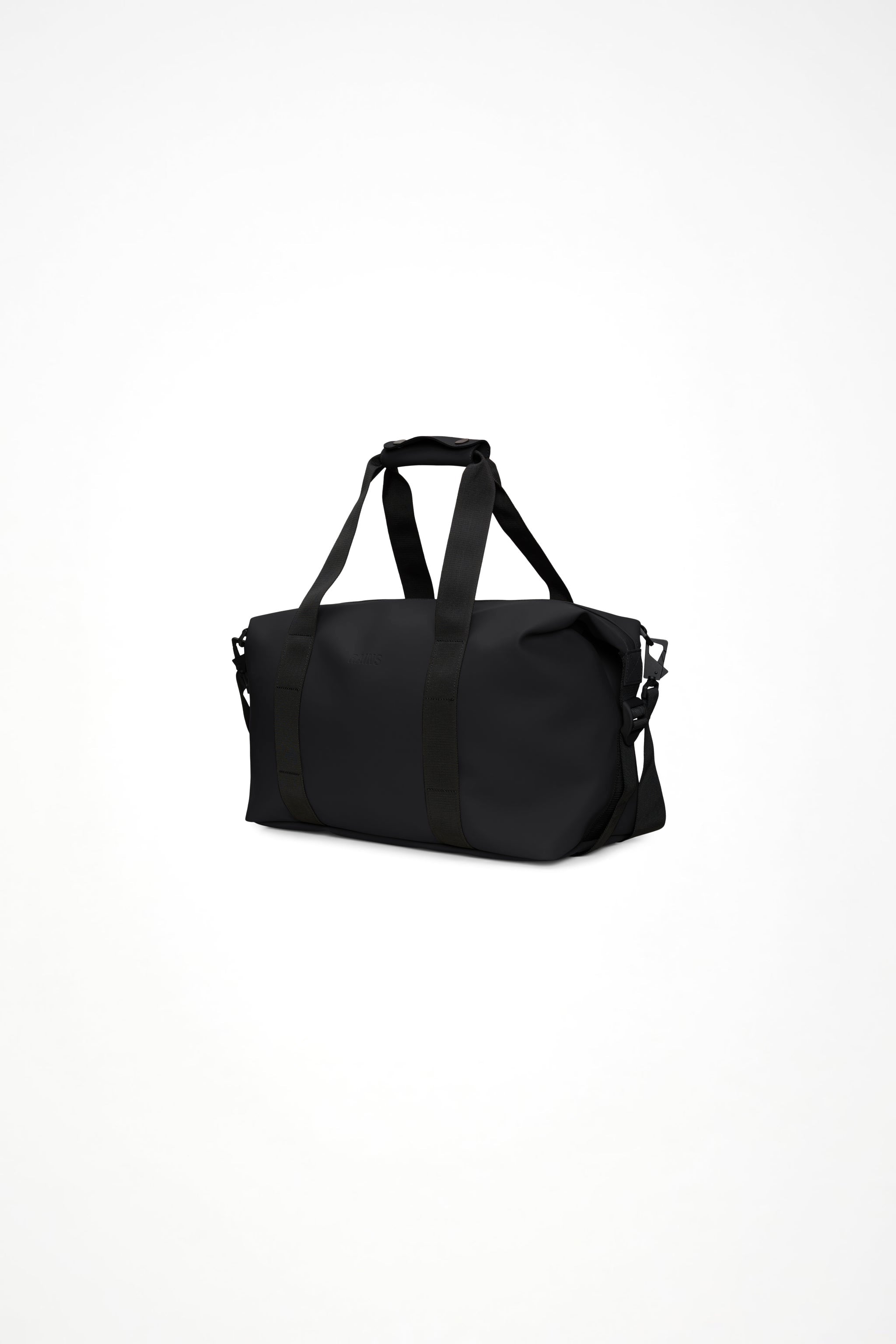 Rains Hilo Weekend Bag Small W3 Black | La Principal Shop