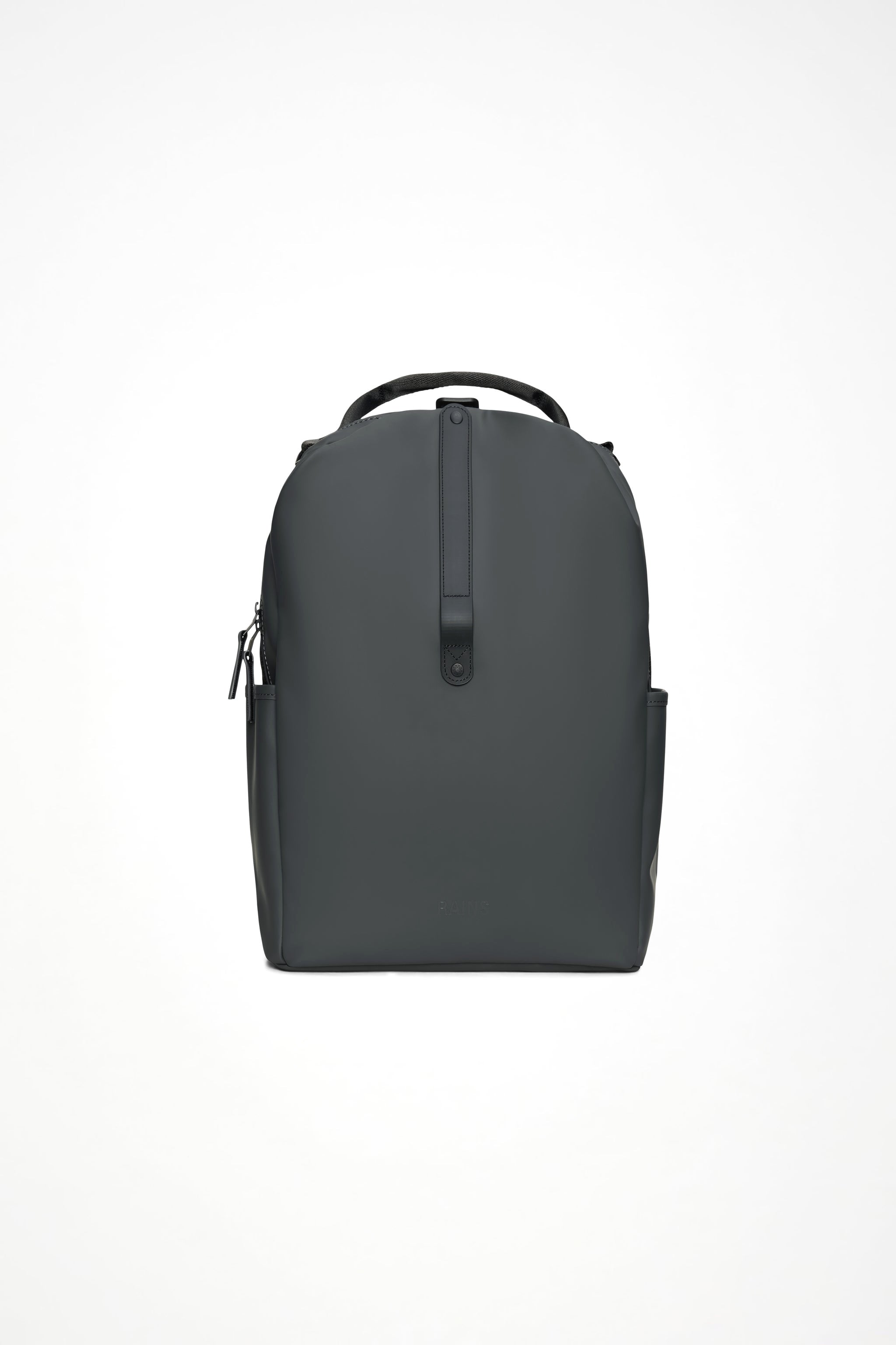 Clip Front Backpack Dark Grey