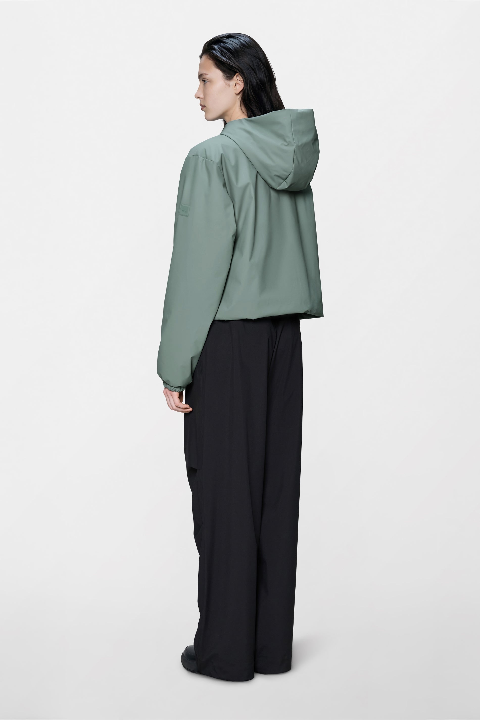 Lohjaa Short Insulated Jacket Sage