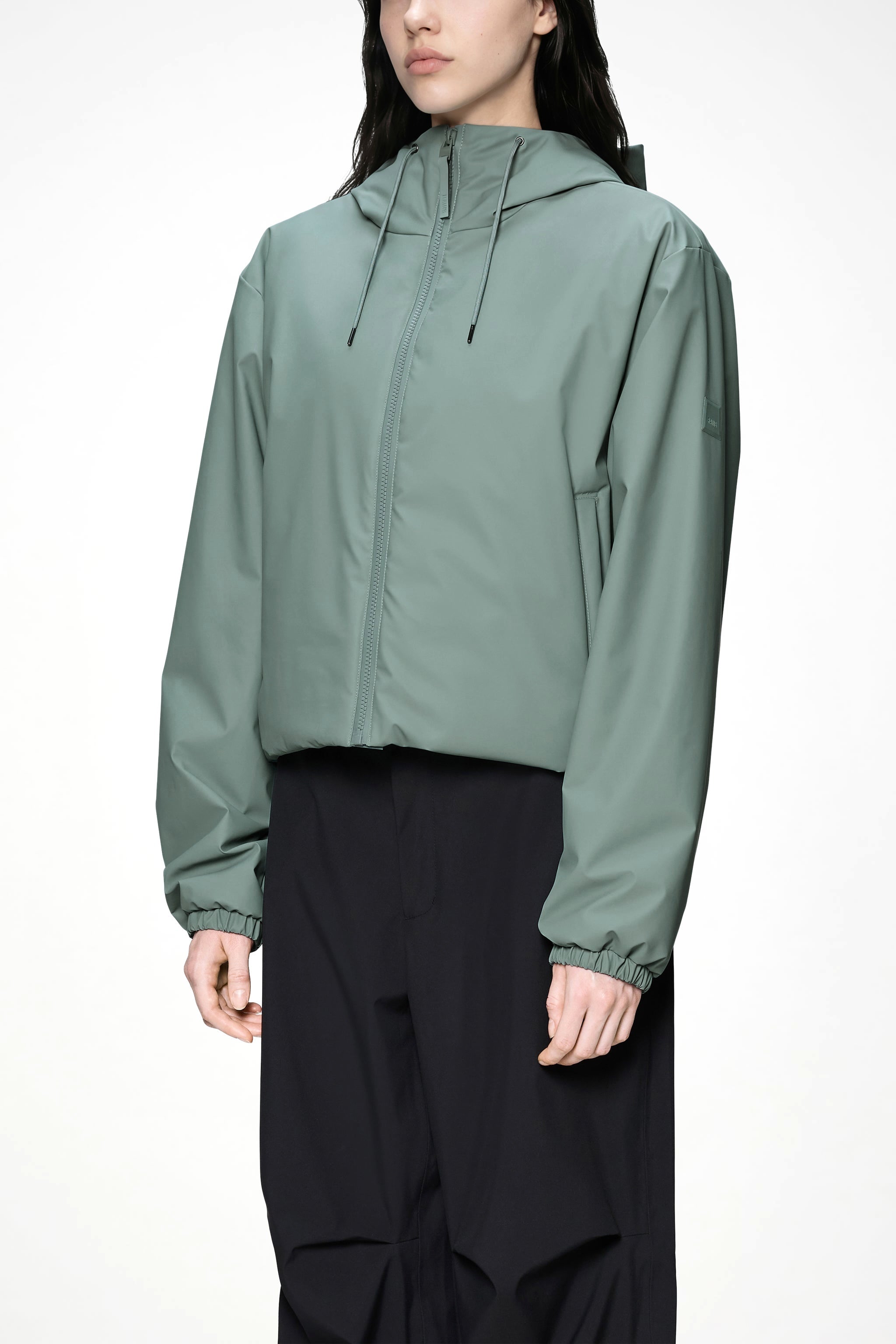Lohjaa Short Insulated Jacket Sage