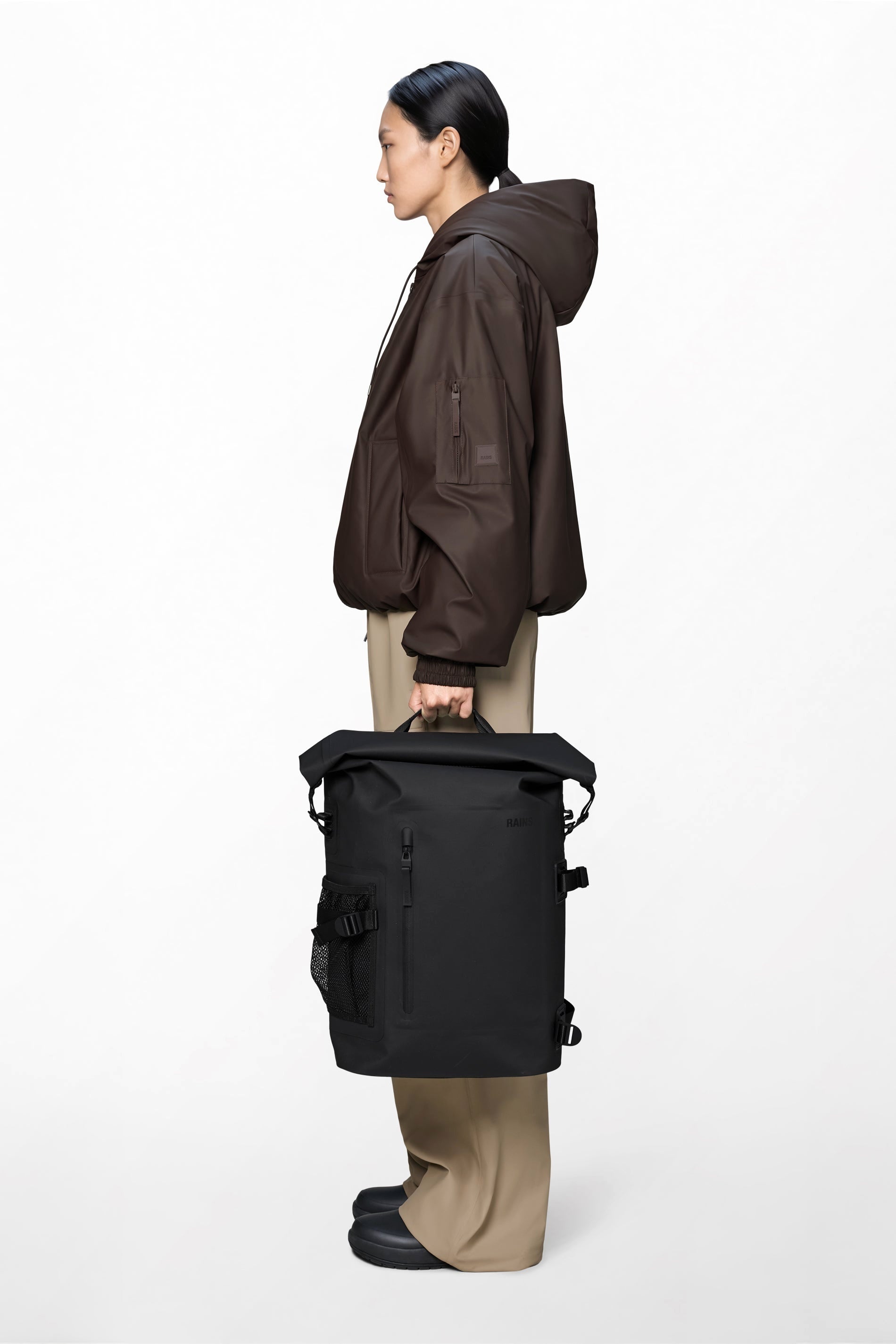 Deepwater Rolltop Rucksack Large Black