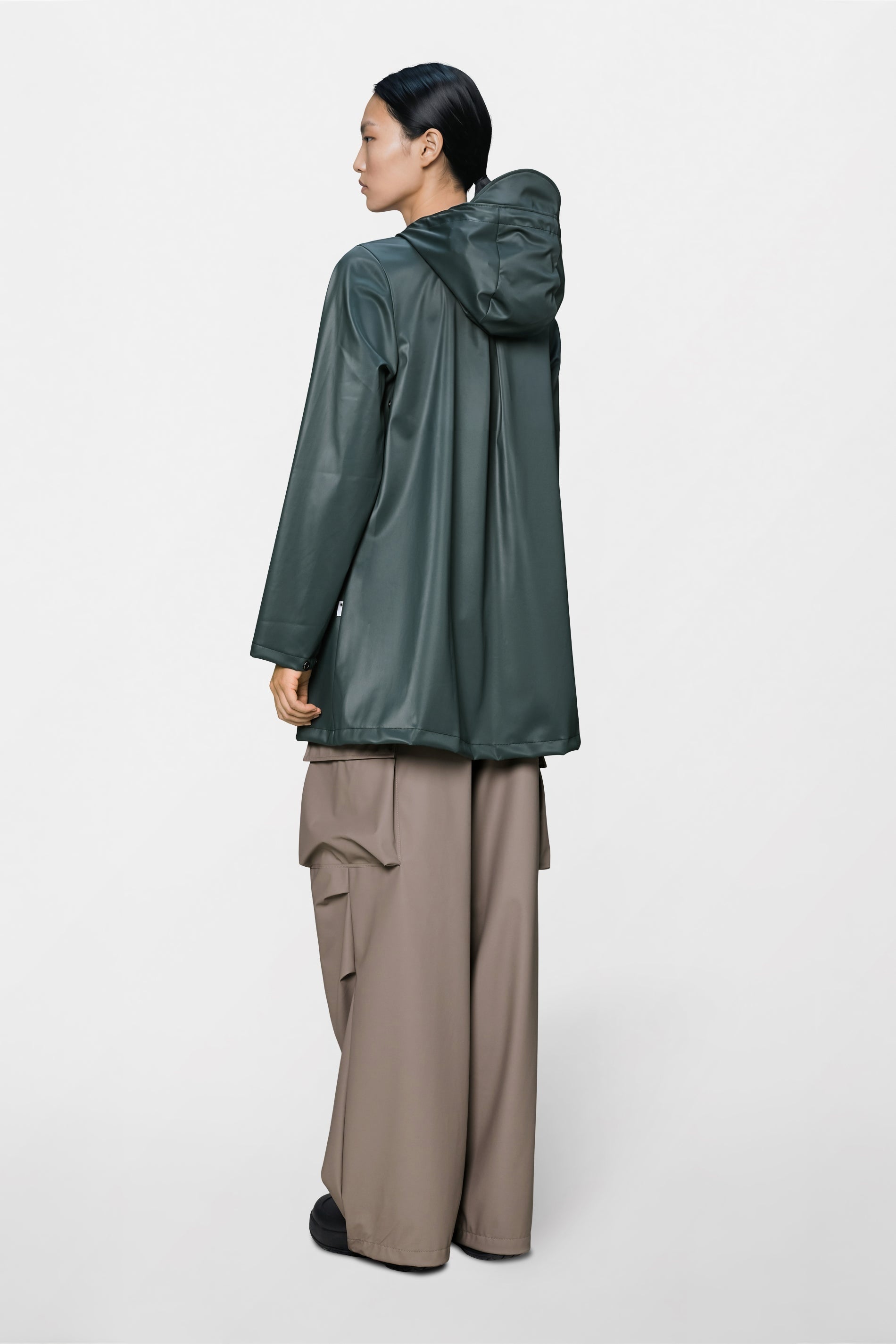 Rain A-Line Woman Jacket Mystique