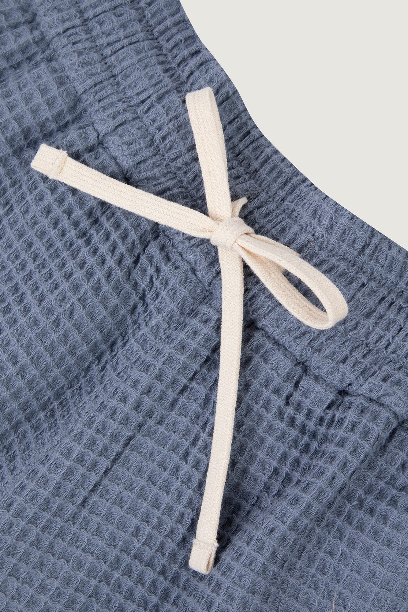 Herelle Waffle Shorts Steel