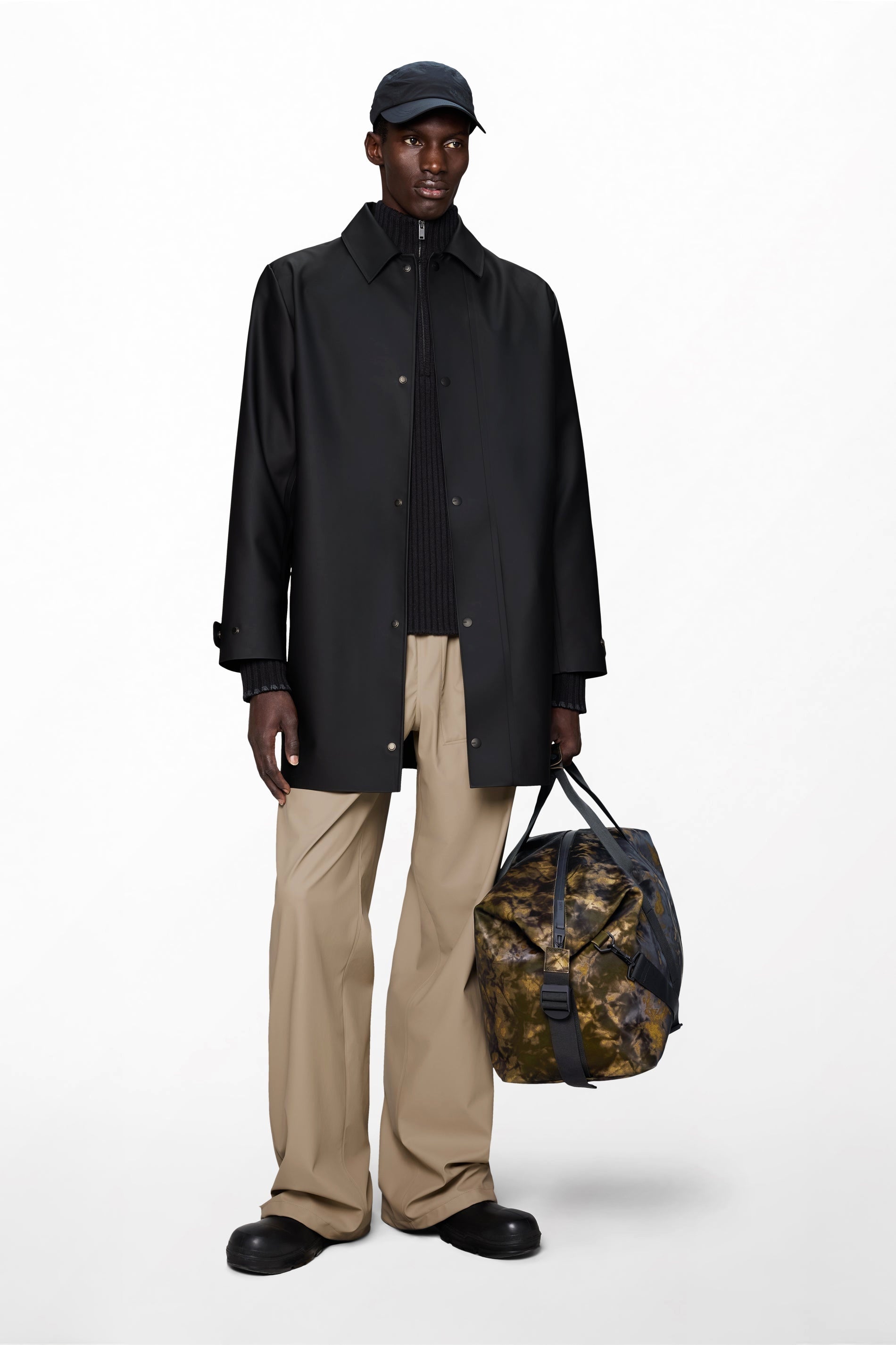 Nara Long Jacket Black