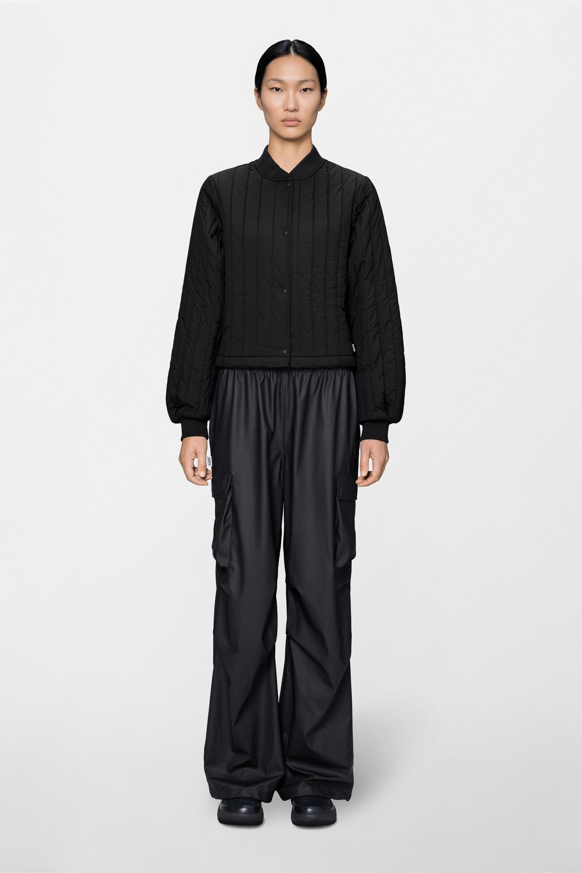Banja Liner Bomber Woman Jacket Black