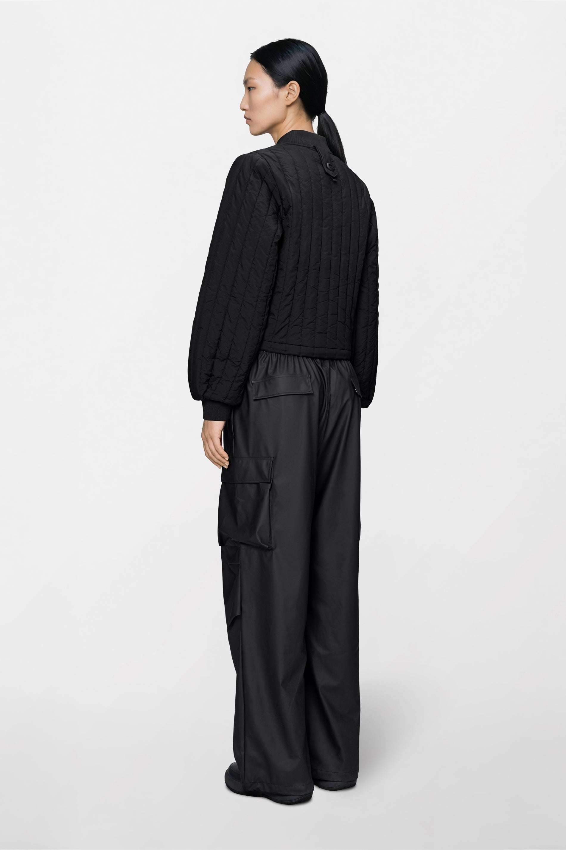 Banja Liner Bomber Woman Jacket Black