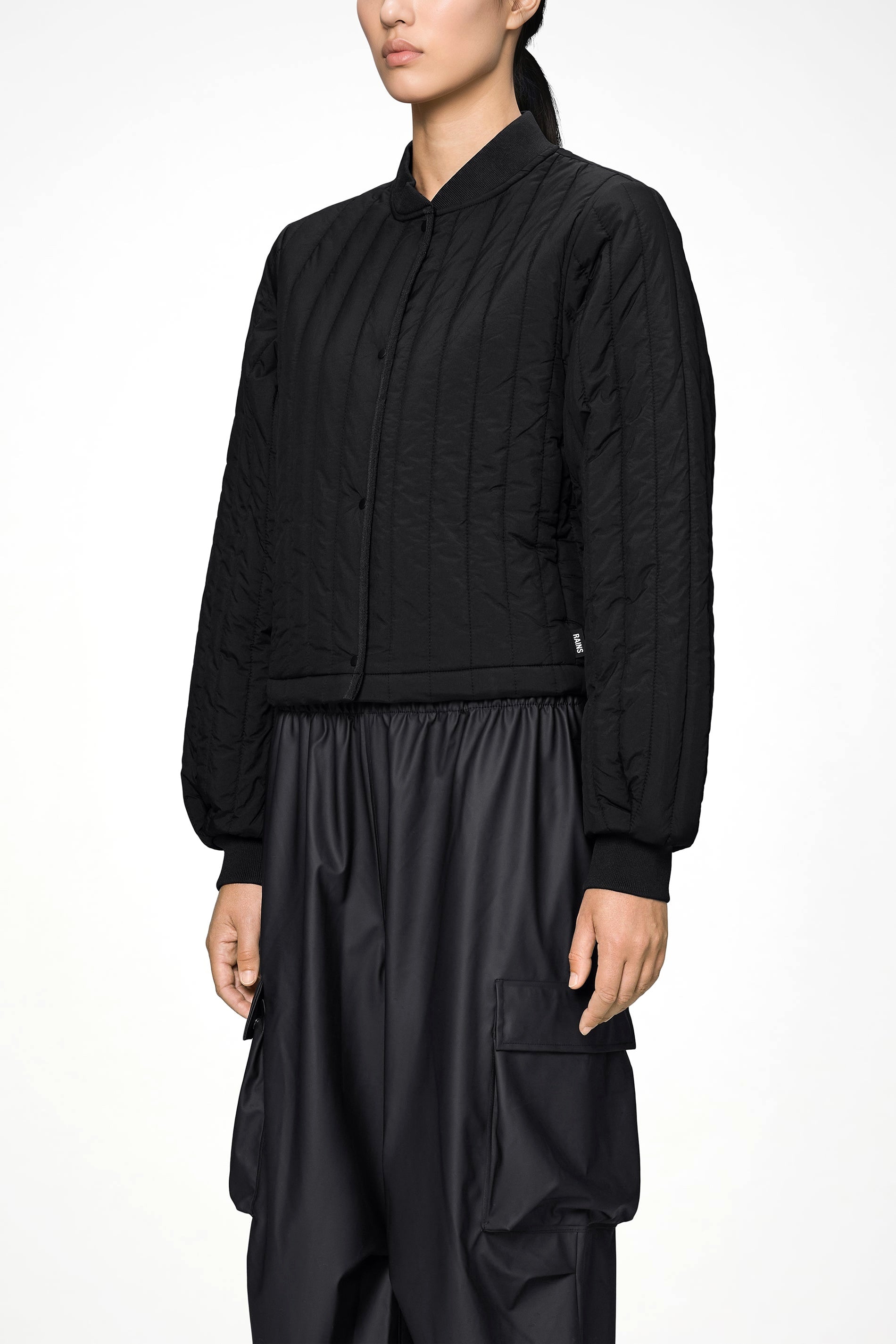 Banja Liner Bomber Woman Jacket Black