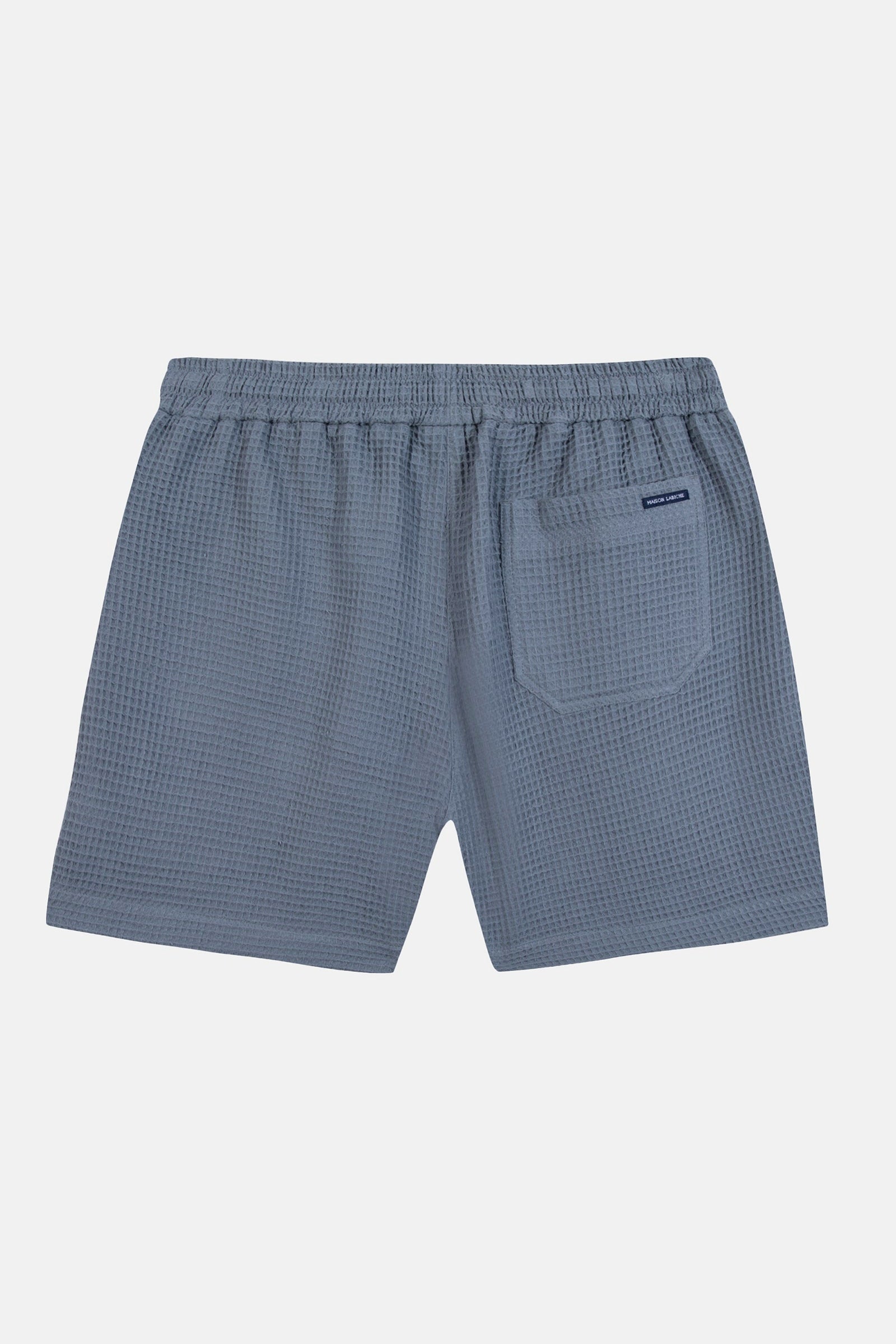 Herelle Waffle Shorts Steel