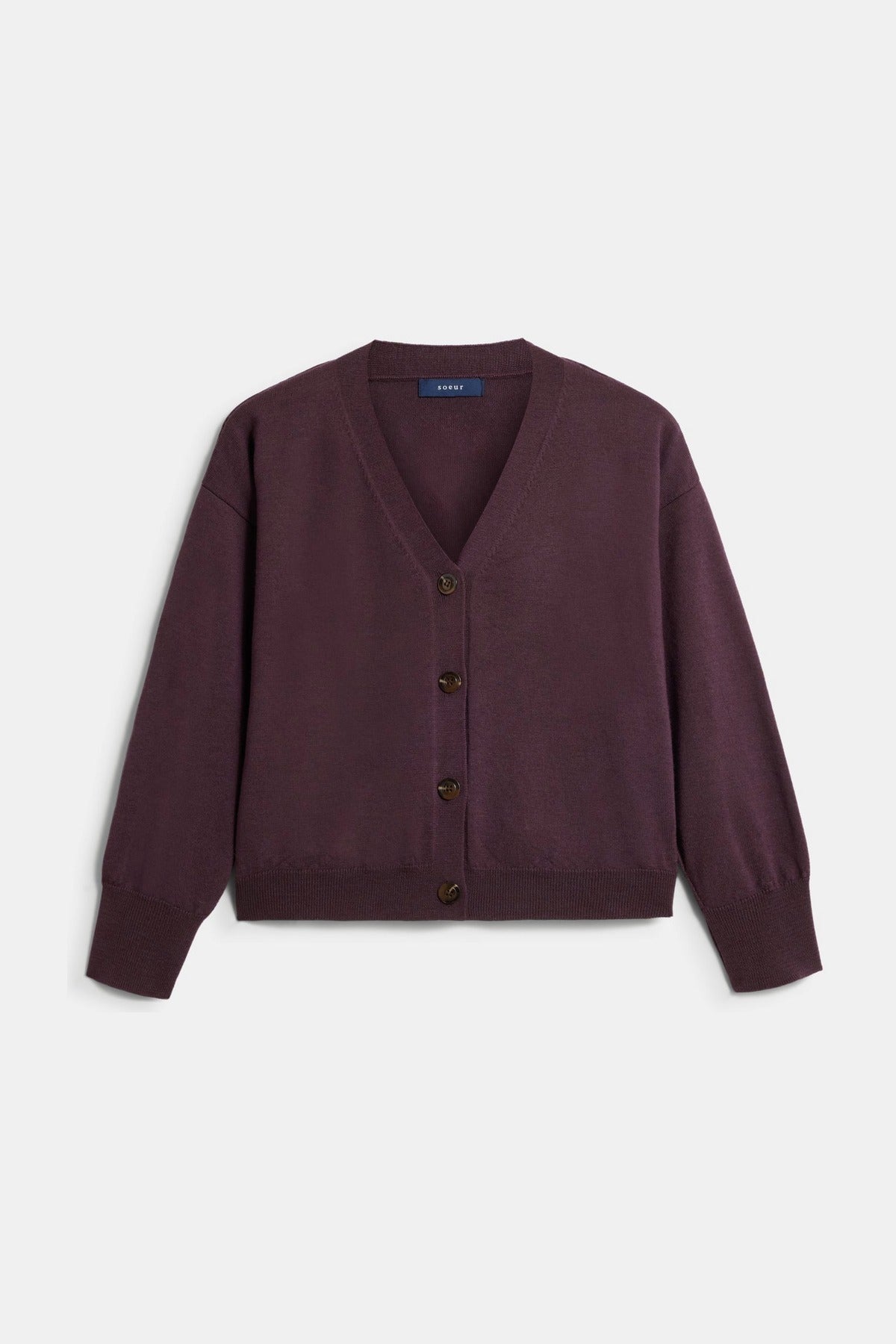 Idem Wool Cardigan Figue