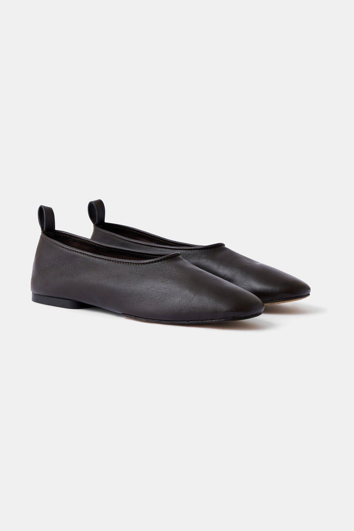 Bala Ballerina Flats Brown Ebene