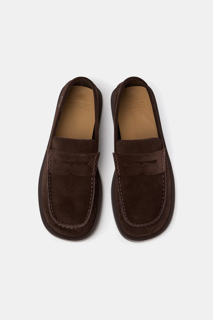 Don Suede Mocasines Dark Brown - La Principal Shop