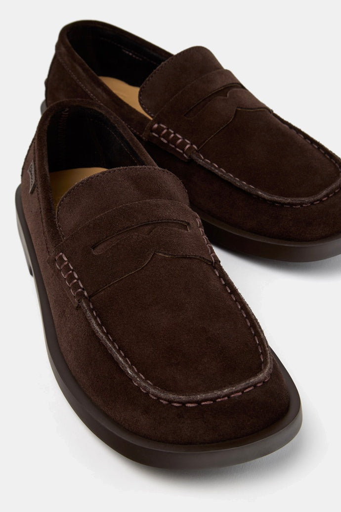 Don Suede Mocasines Dark Brown - La Principal Shop
