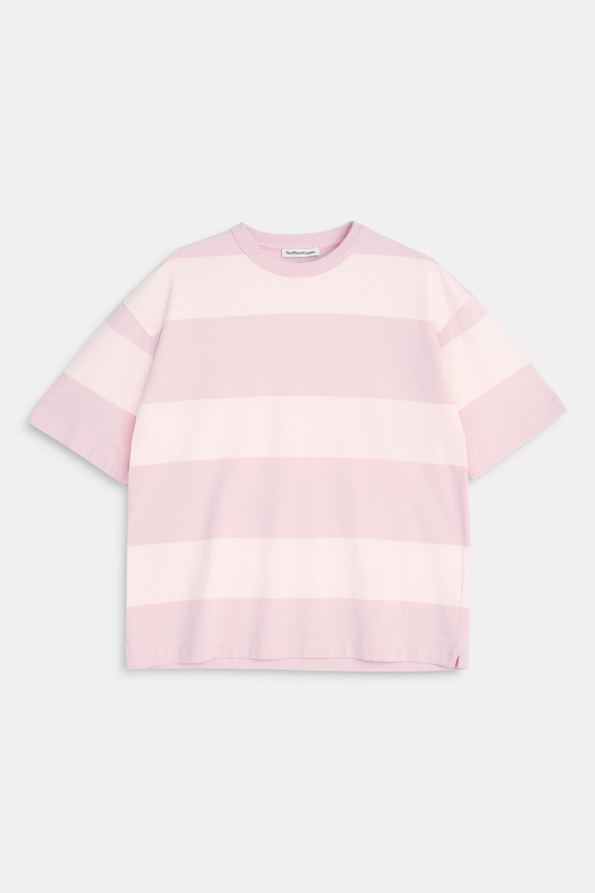 Triple Stripe T-Shirt Pink