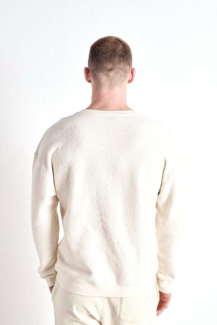 Men'S Sweatshirt Bobypark - Ecru - Vista 2