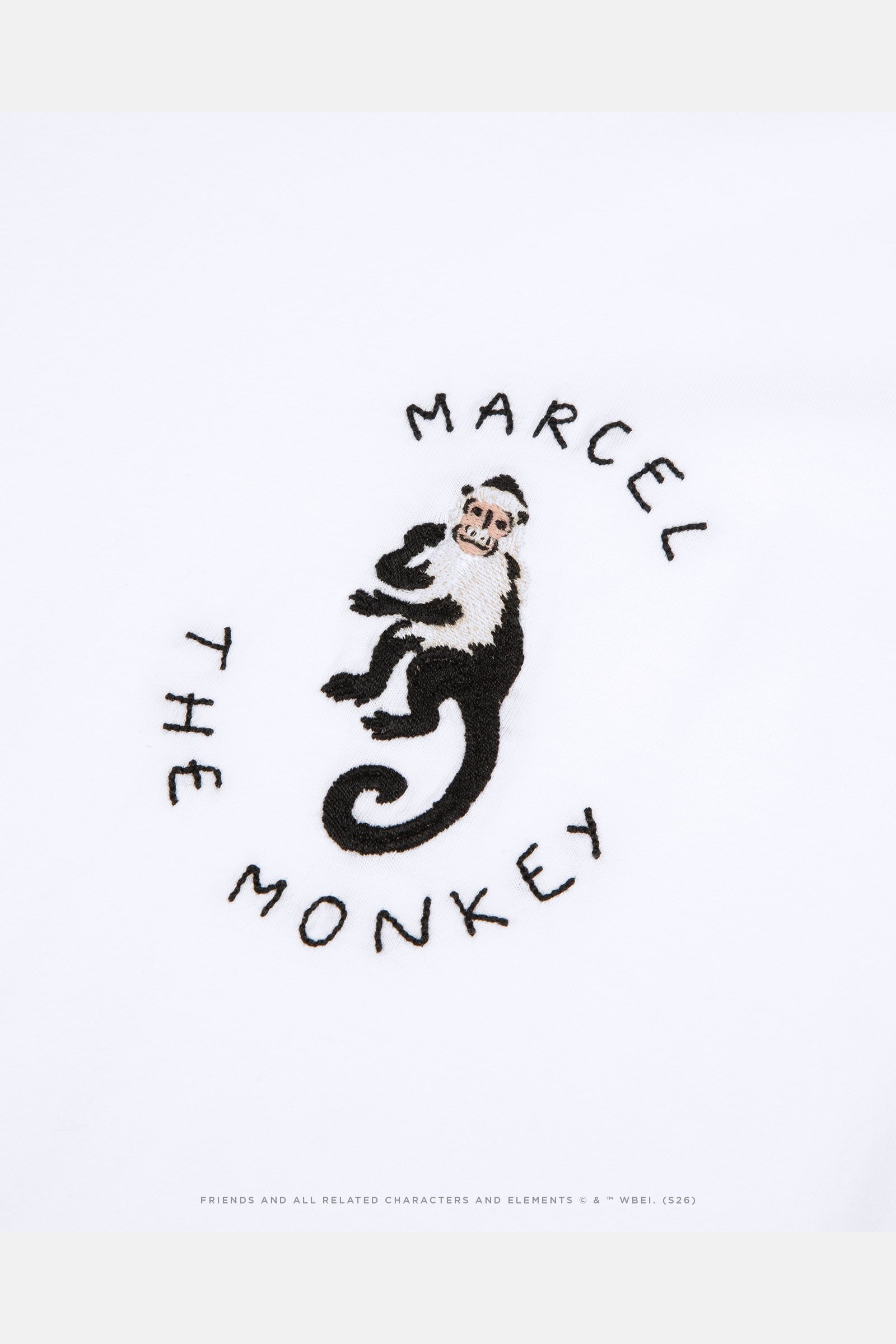 Friends x MLB Marcel The Monkey T-shirt