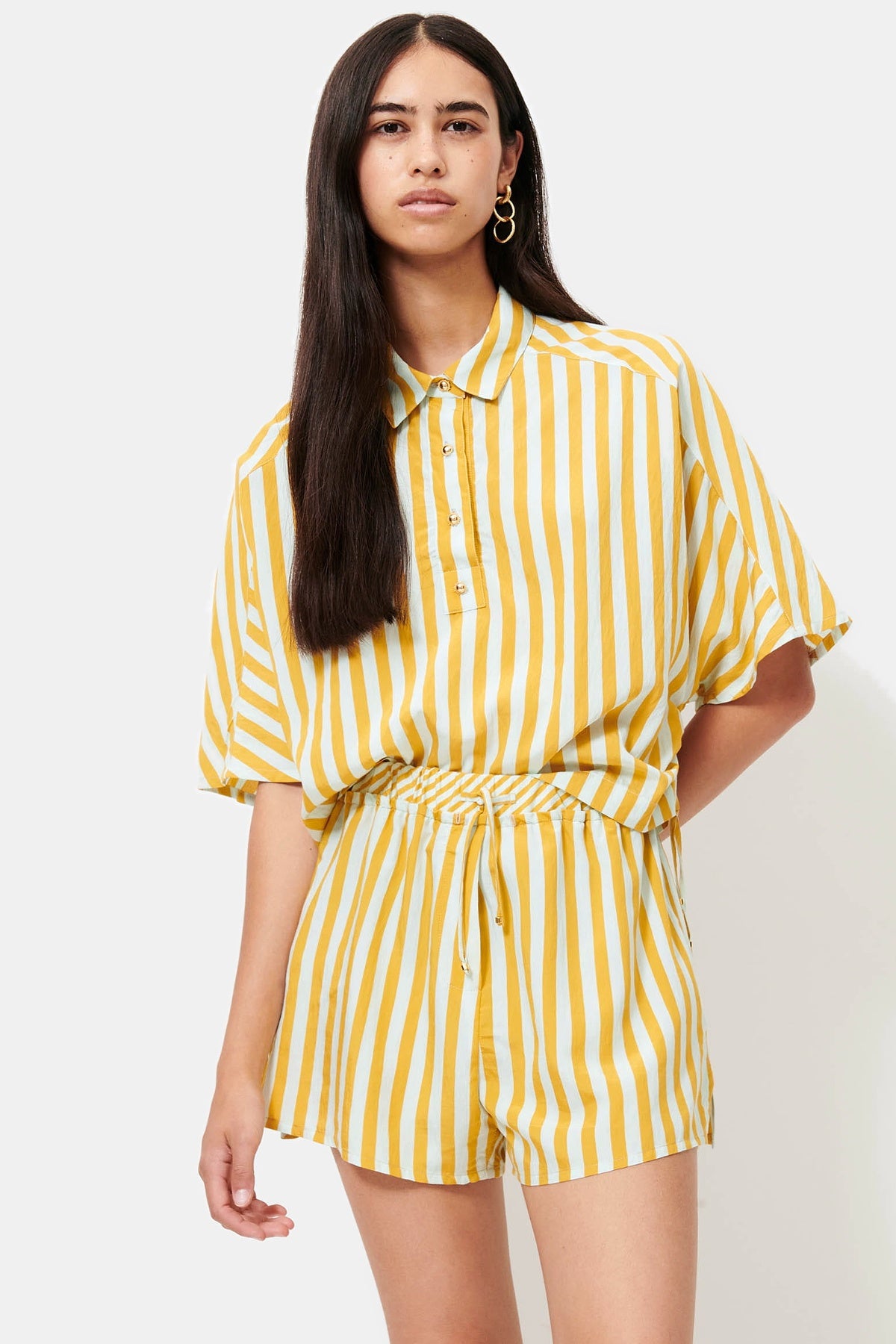 Agde Viscose Shorts Lagune
