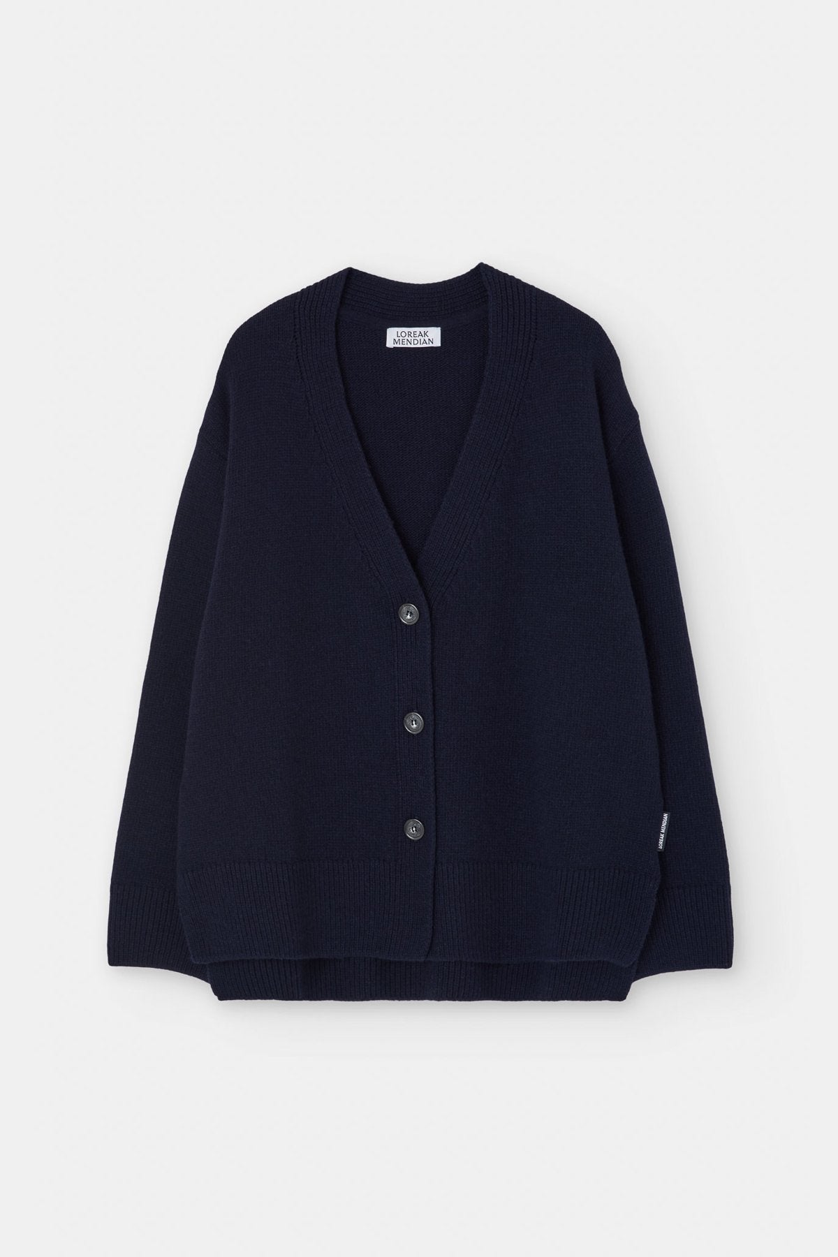 Izaro Wool Cardigan Navy