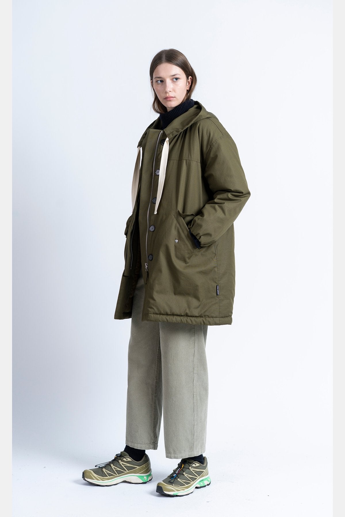 Zubi Coat Khaki