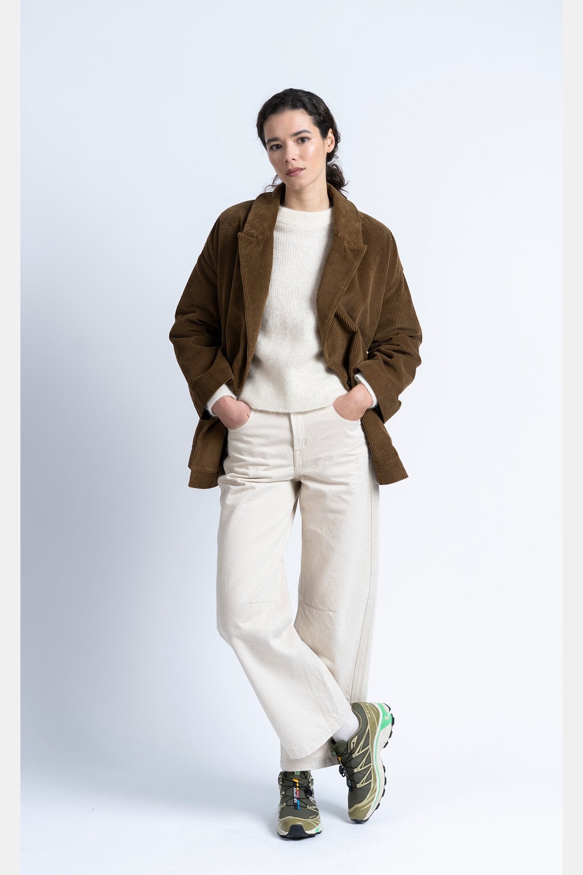 Uka Trousers Ecru