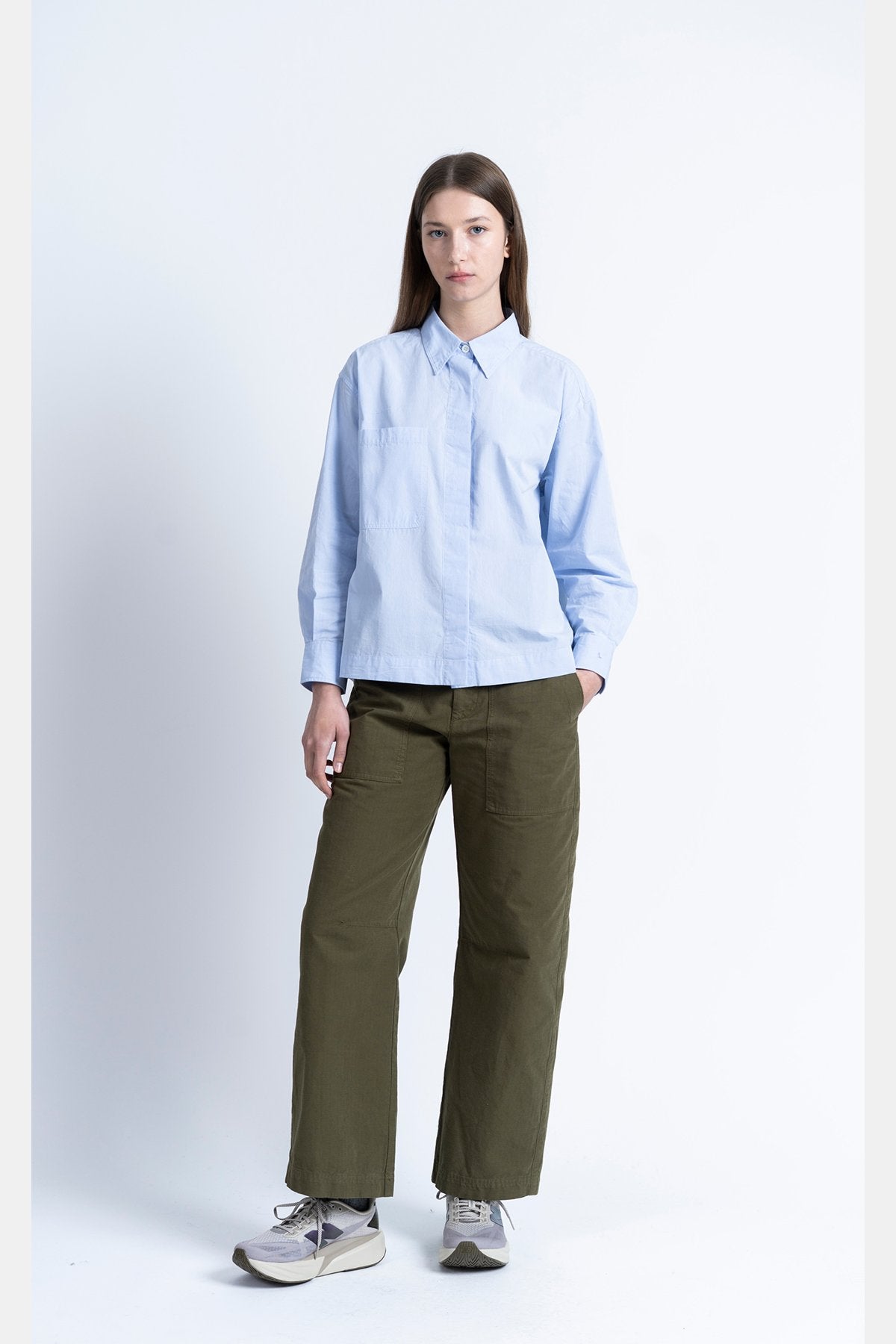 Garis Shirt Blue