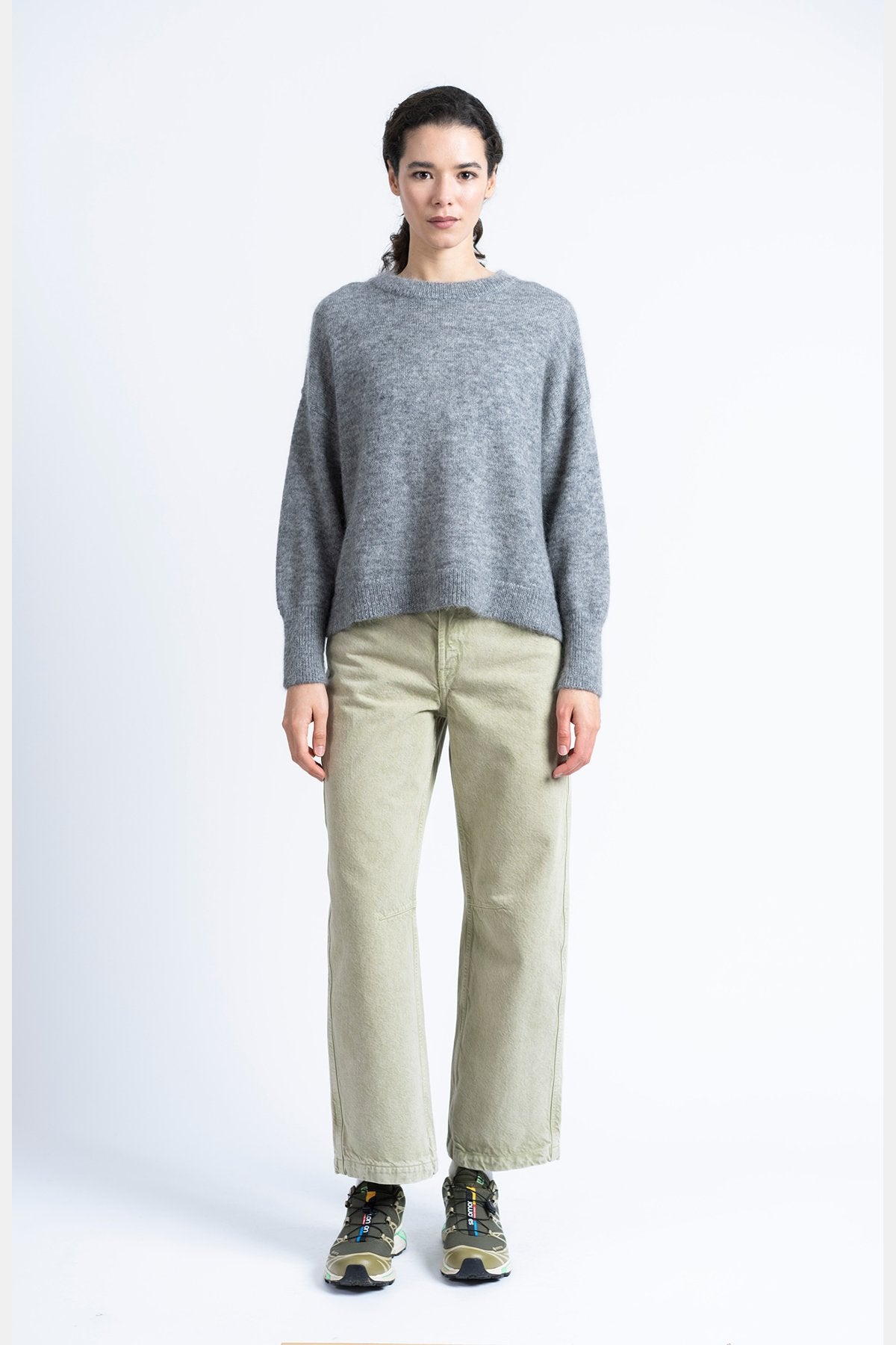 Geroa Jumper Heather Grey