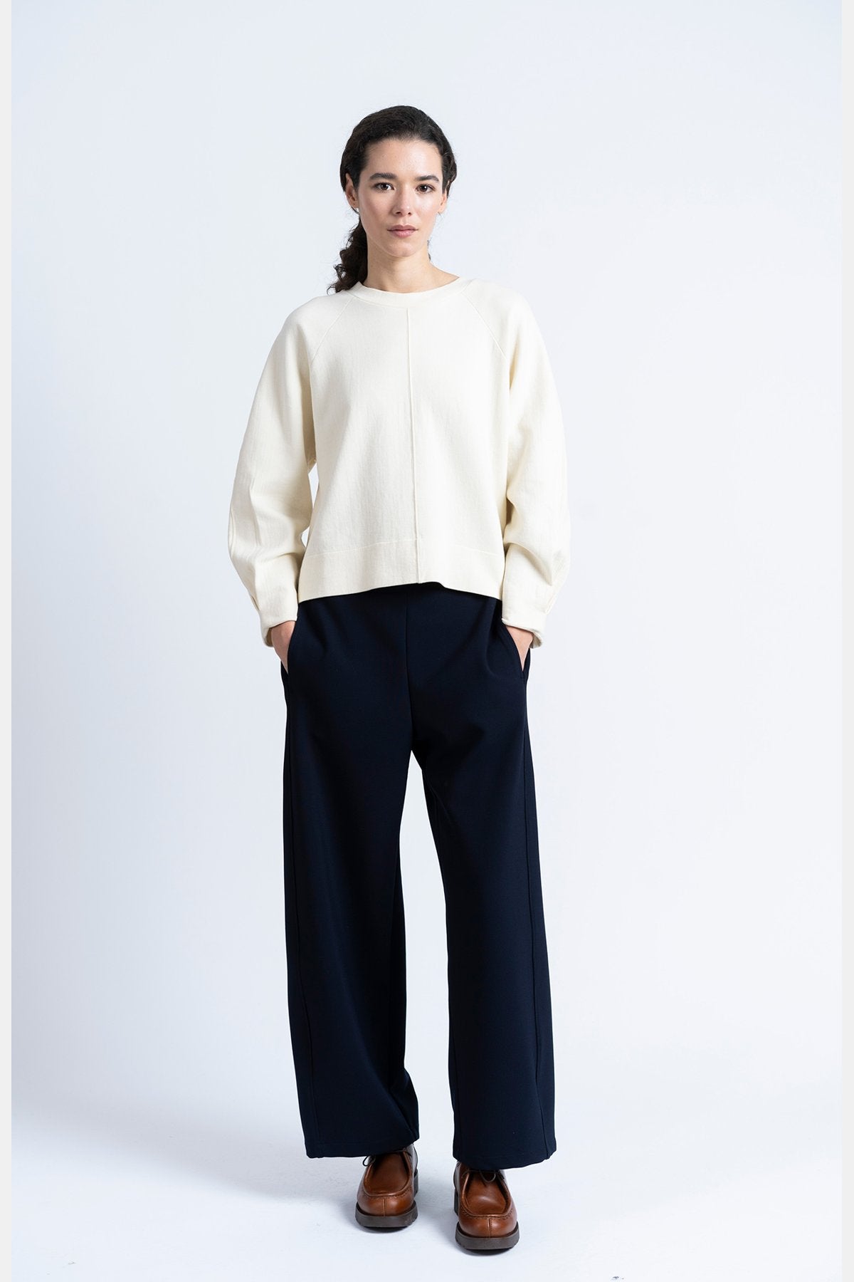 Celine Sweatshirt Ecru