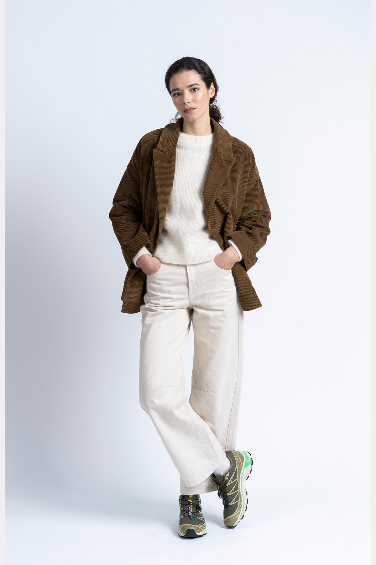 Uka Trousers Ecru