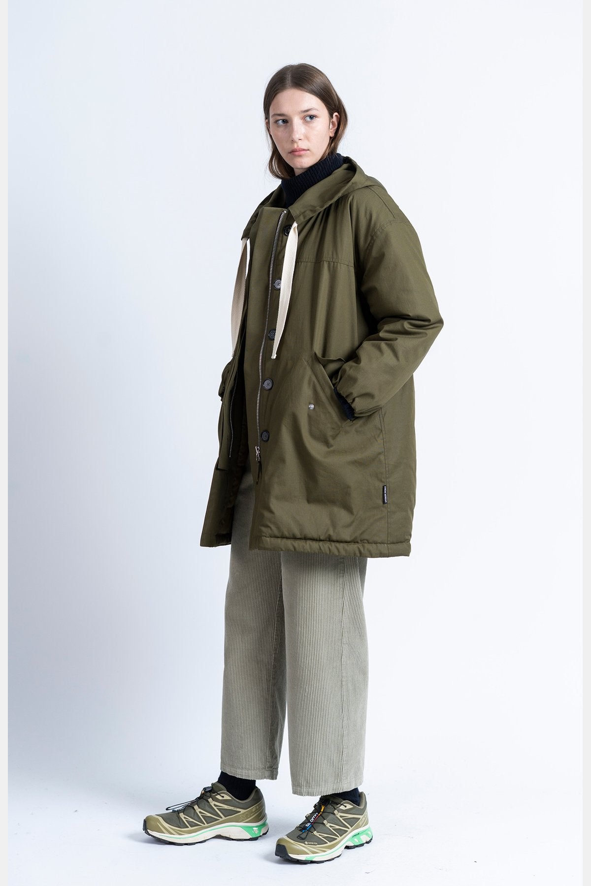 Zubi Coat Khaki