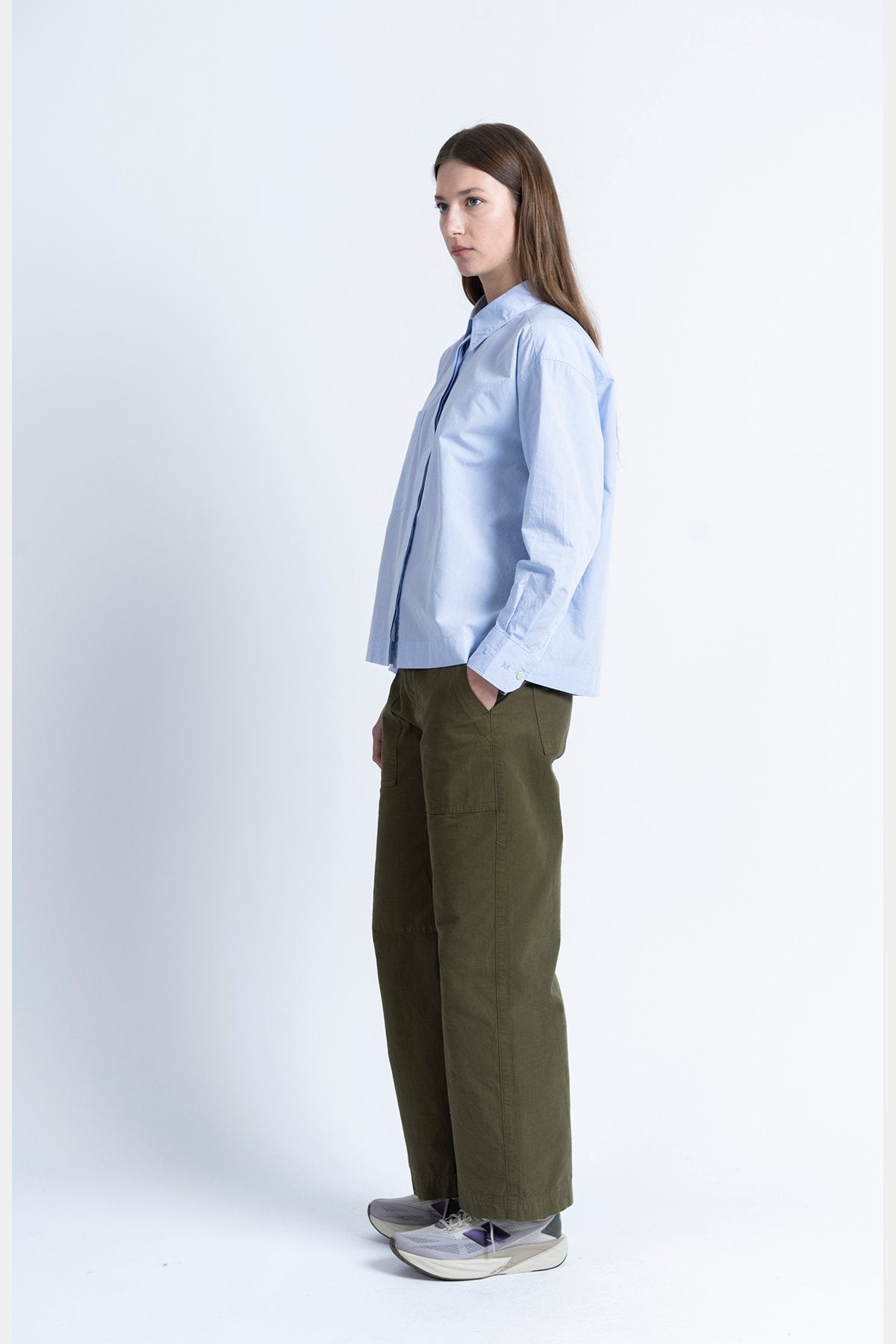 Garis Shirt Blue