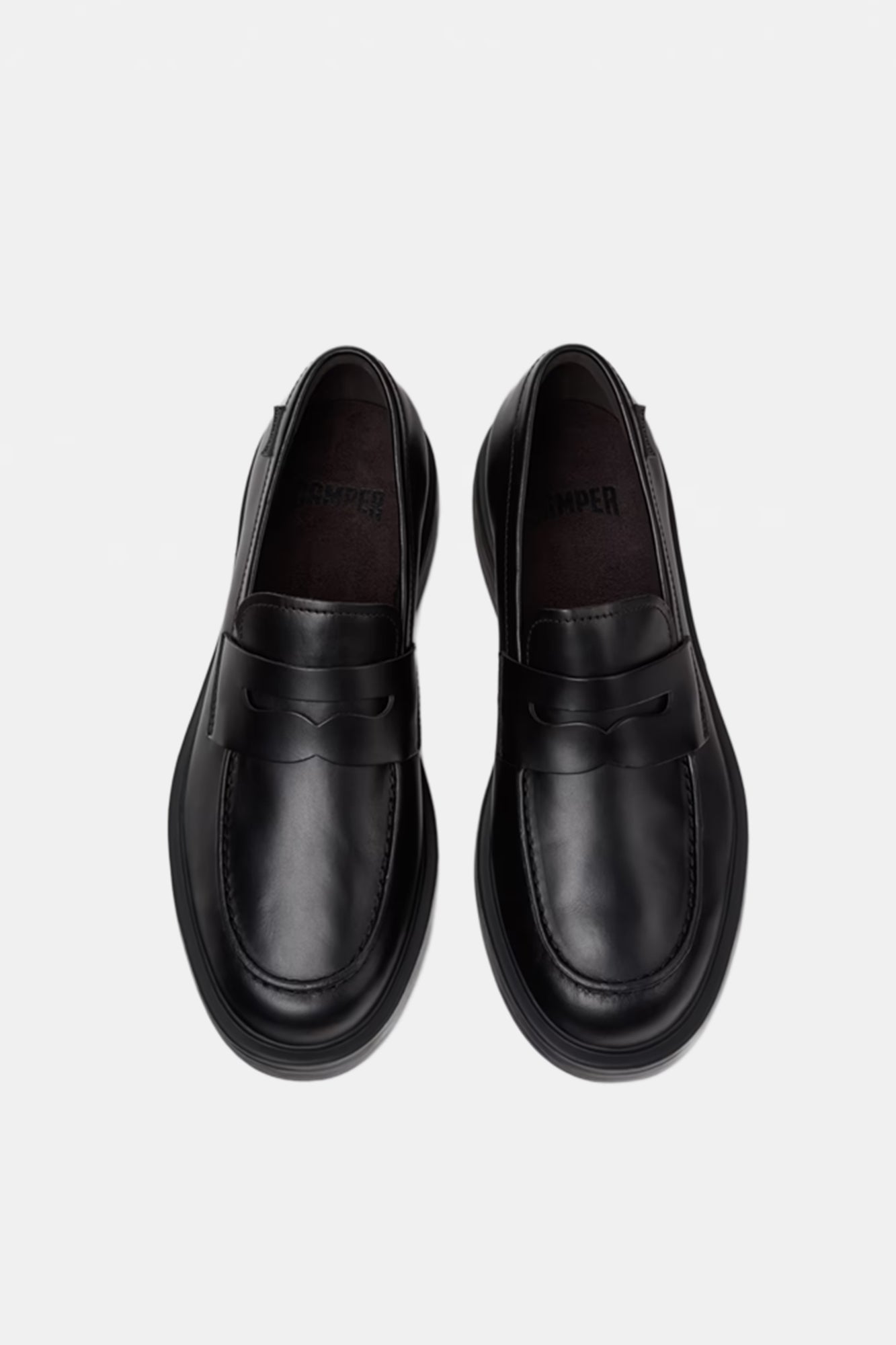 Dean Leather Loafers Black