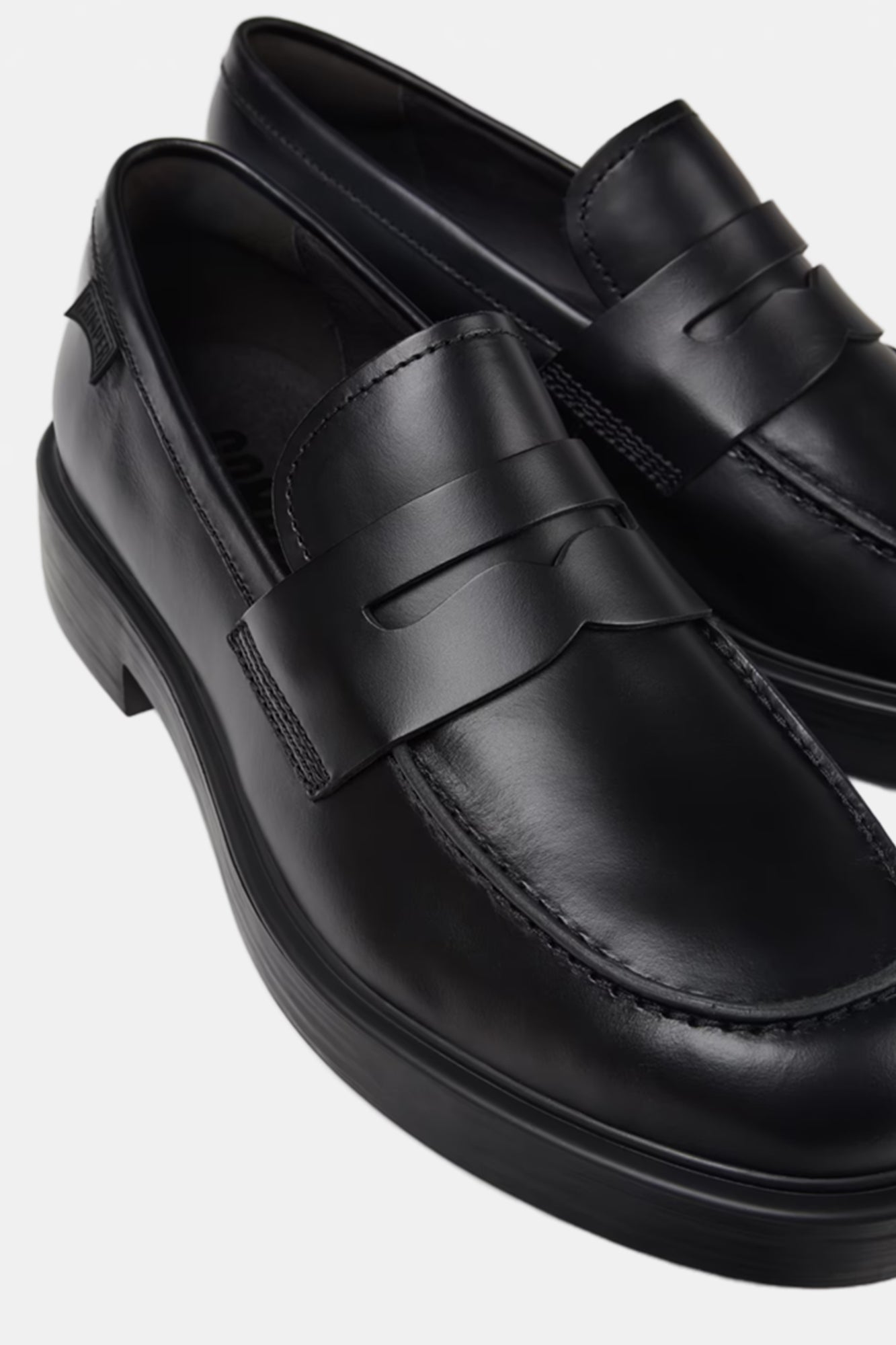 Dean Leather Loafers Black