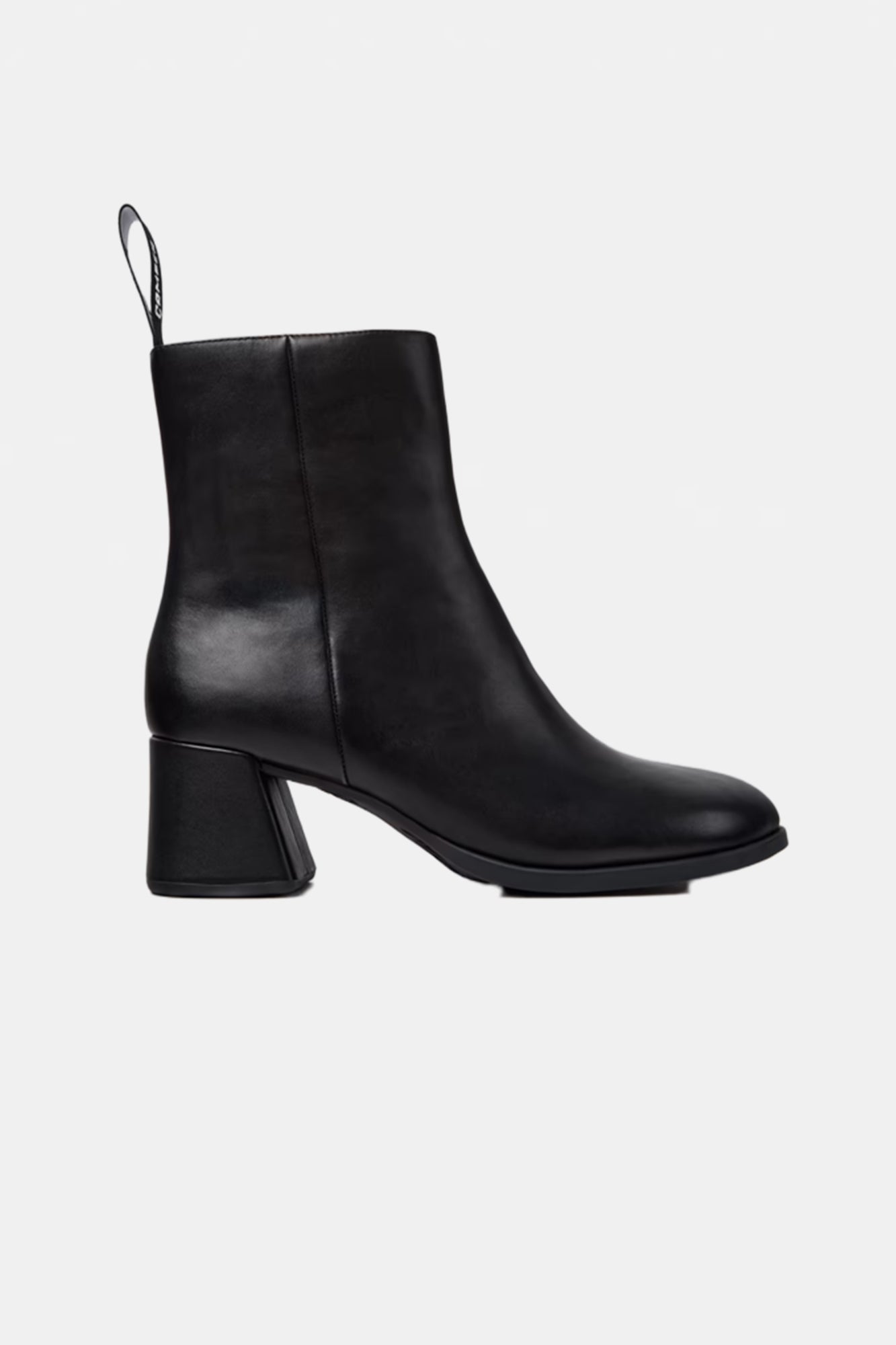 Kora Leather Mid Boots Black
