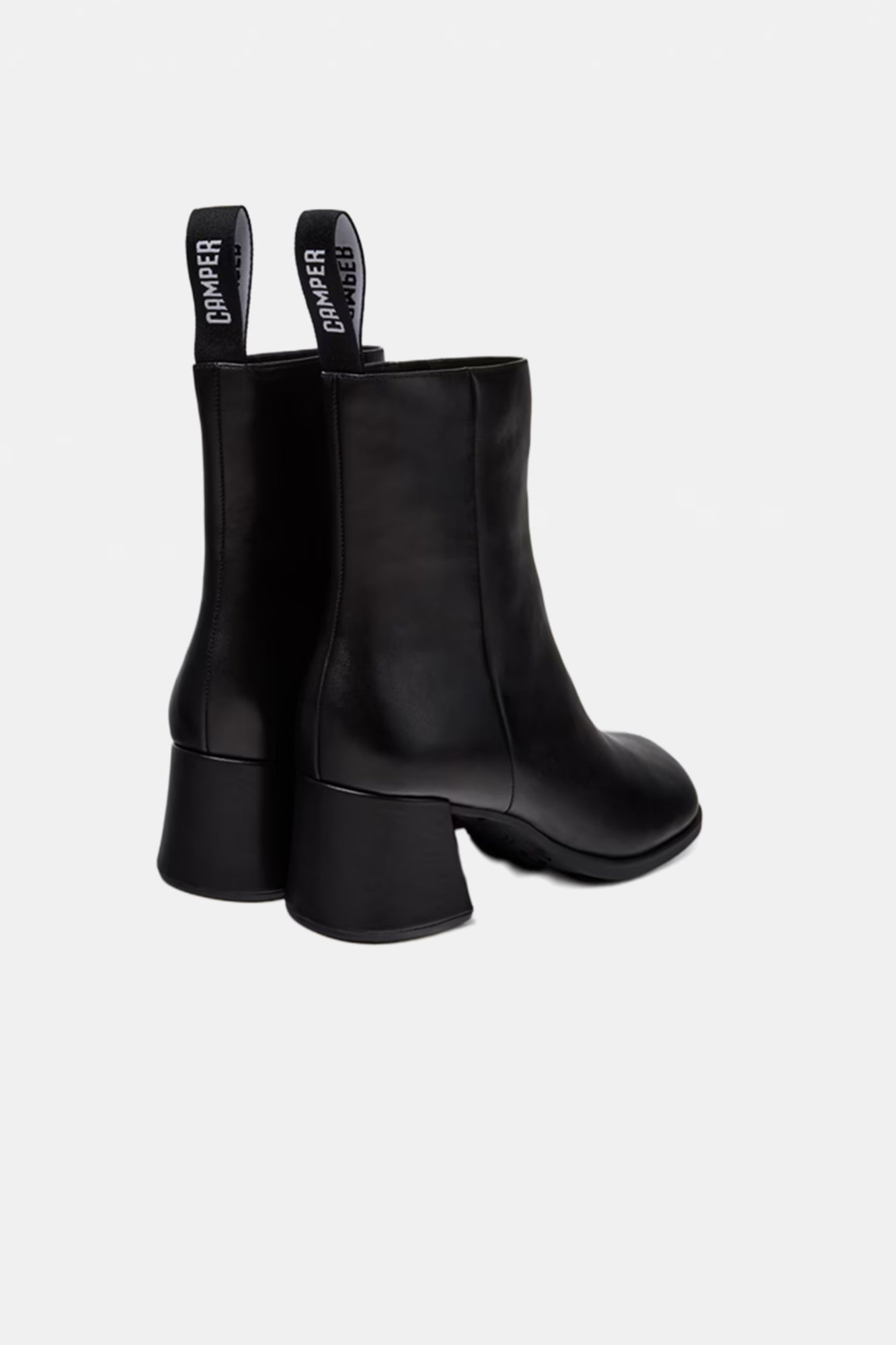 Kora Leather Mid Boots Black