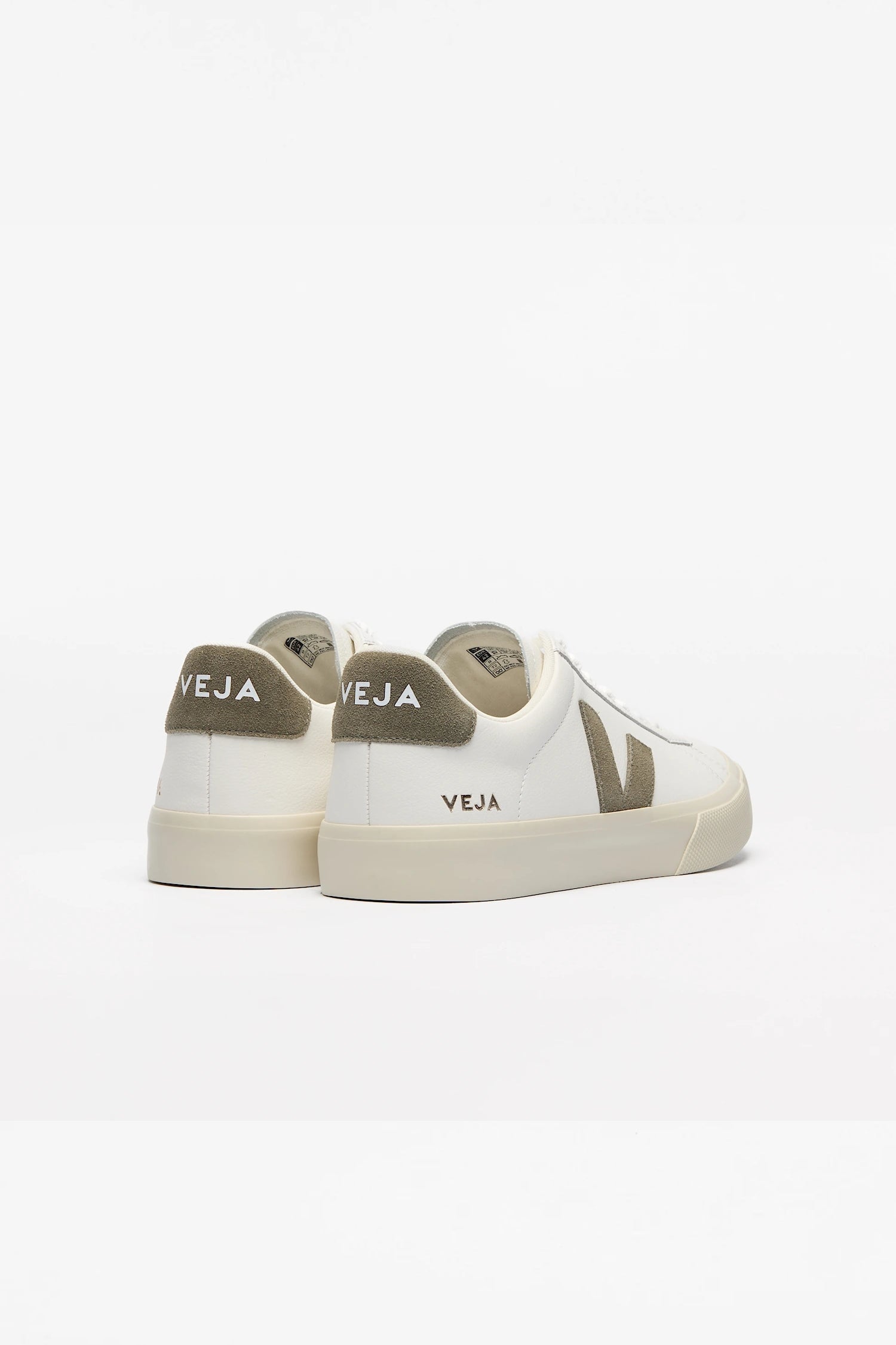 Campo Leather White Kaki Man