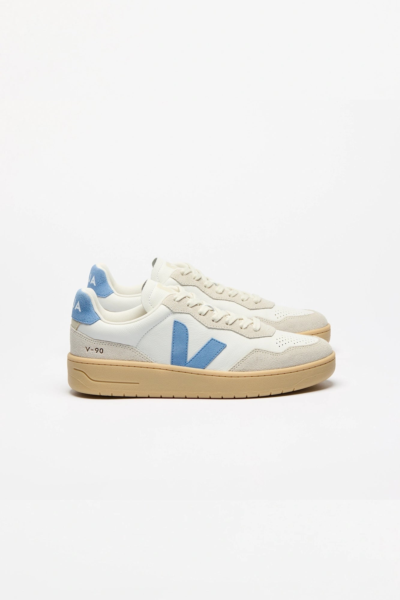 V-90 Leather Aqua Natural Man