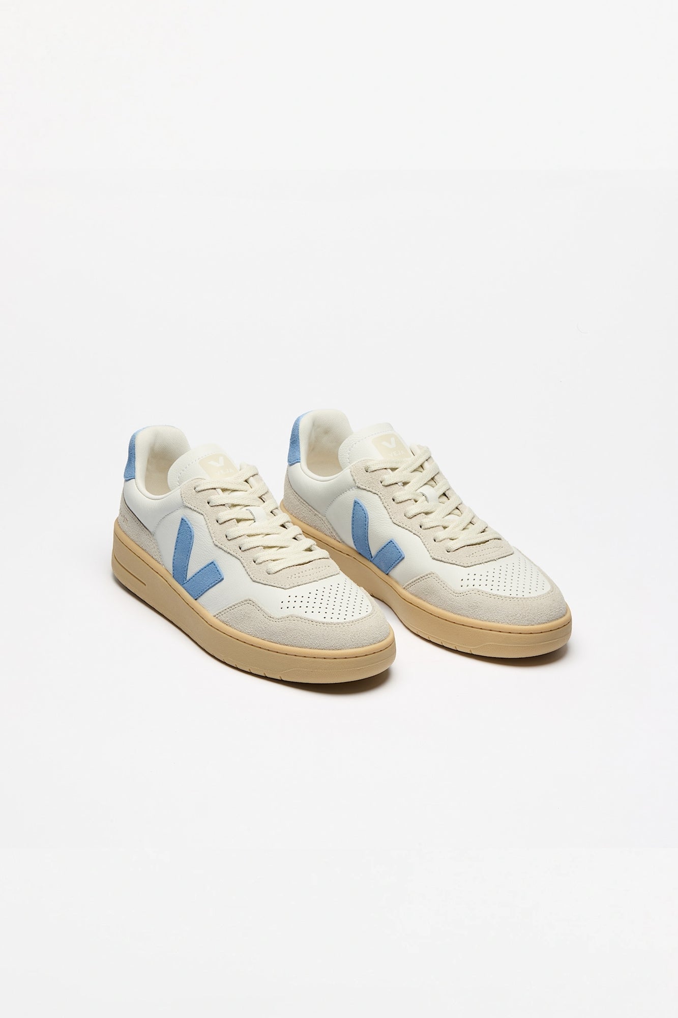 V-90 Leather Aqua Natural Man