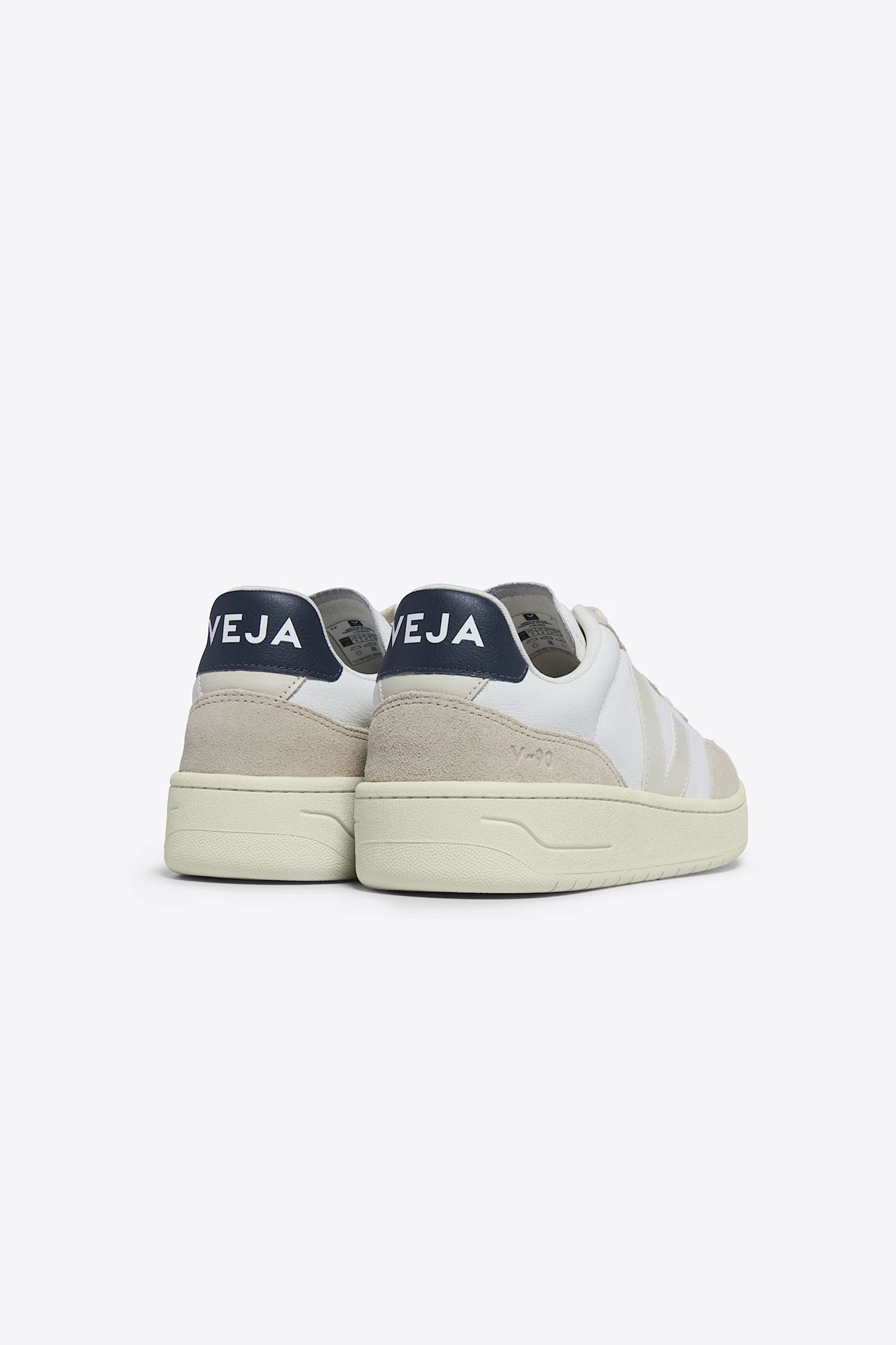 V-90 Leather White Nautico Man