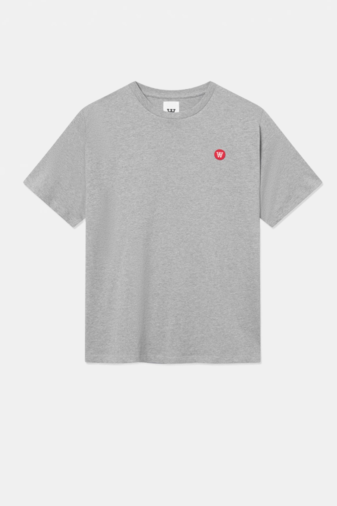 Ace T-shirt Melange Grey