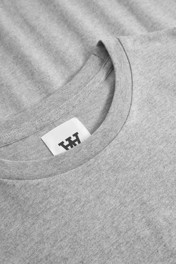 Ace T-shirt Melange Grey